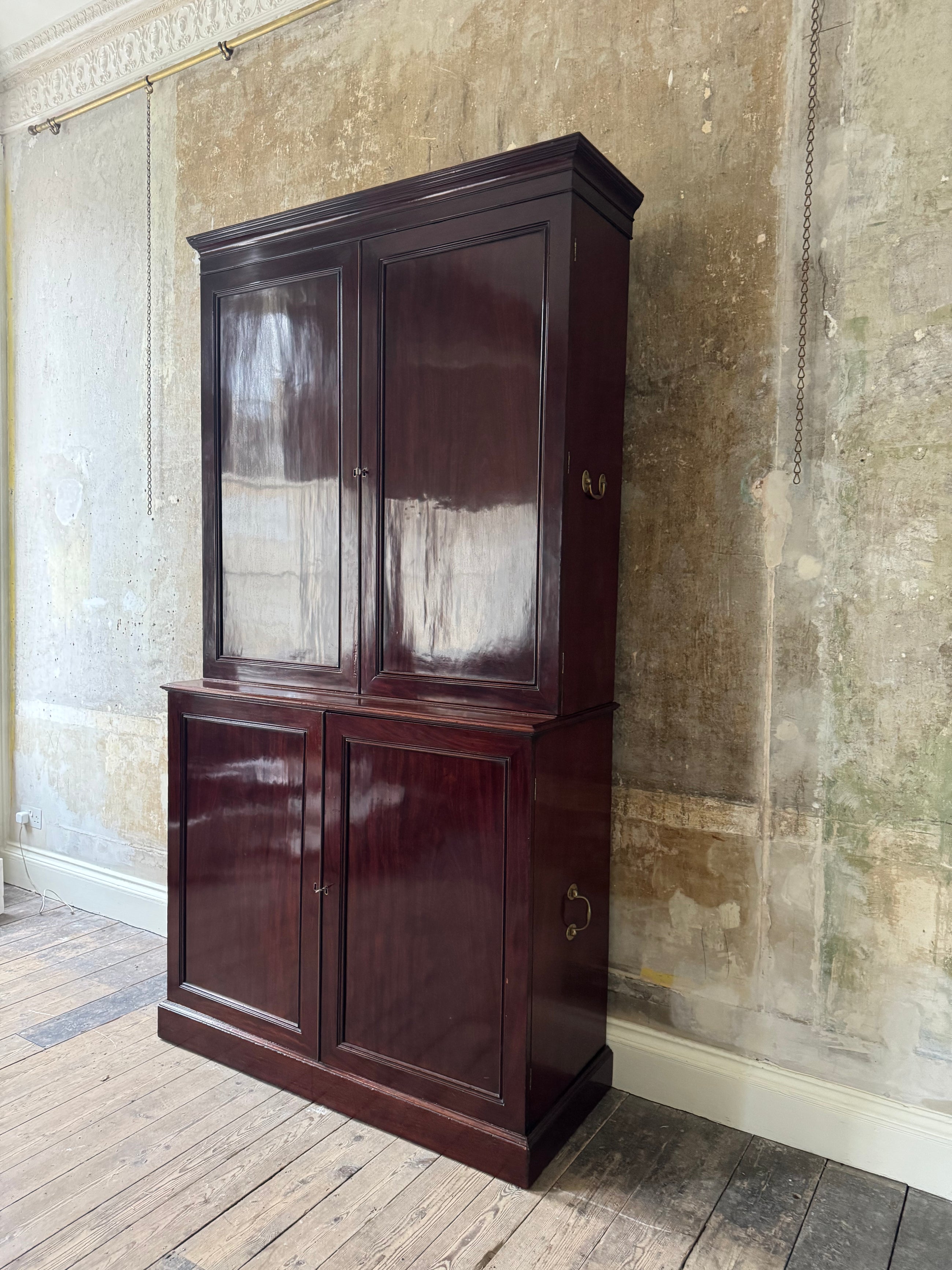 A George II Mahogany Bookcase