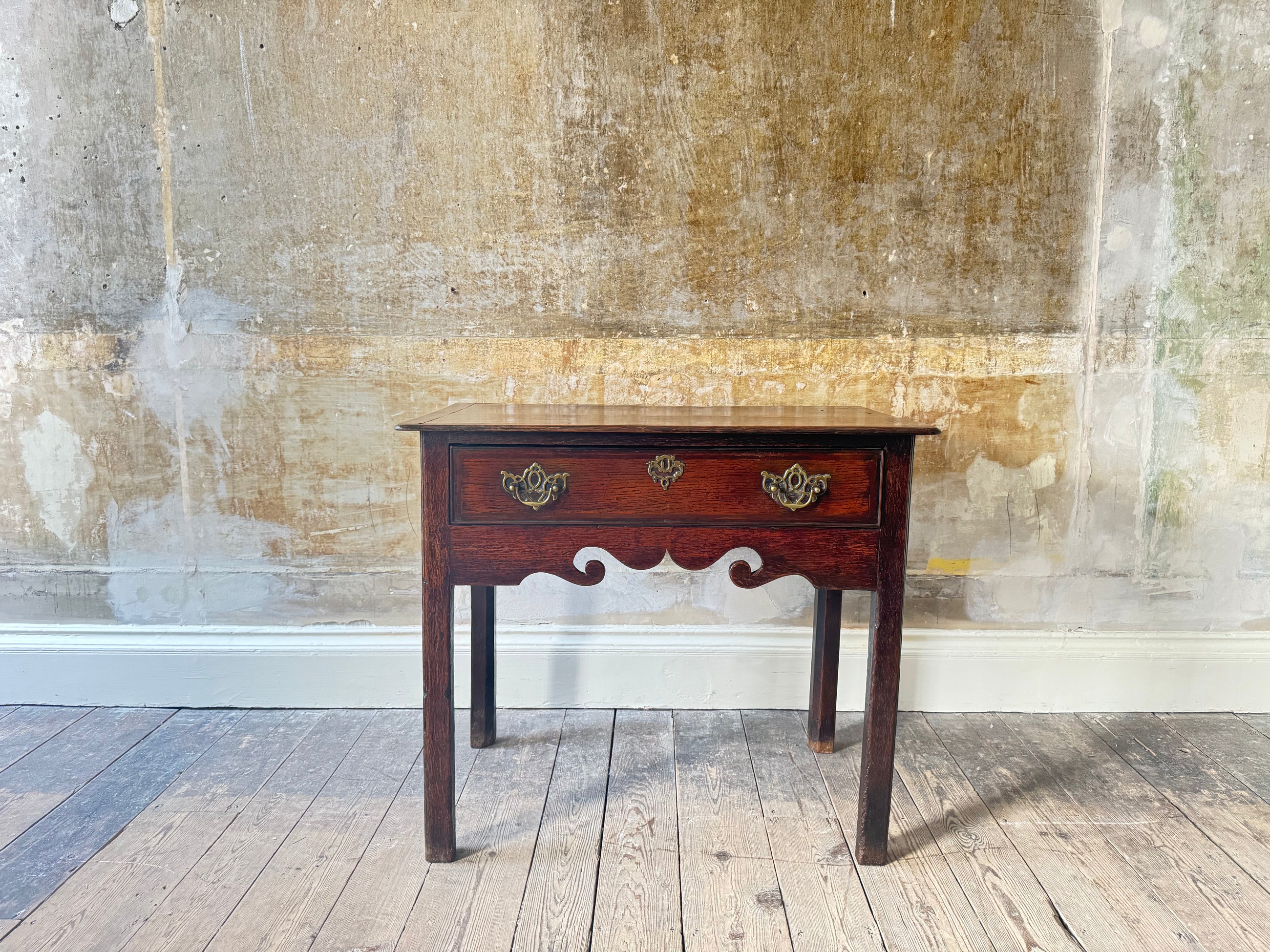 An 18th Century Oak Lowboy