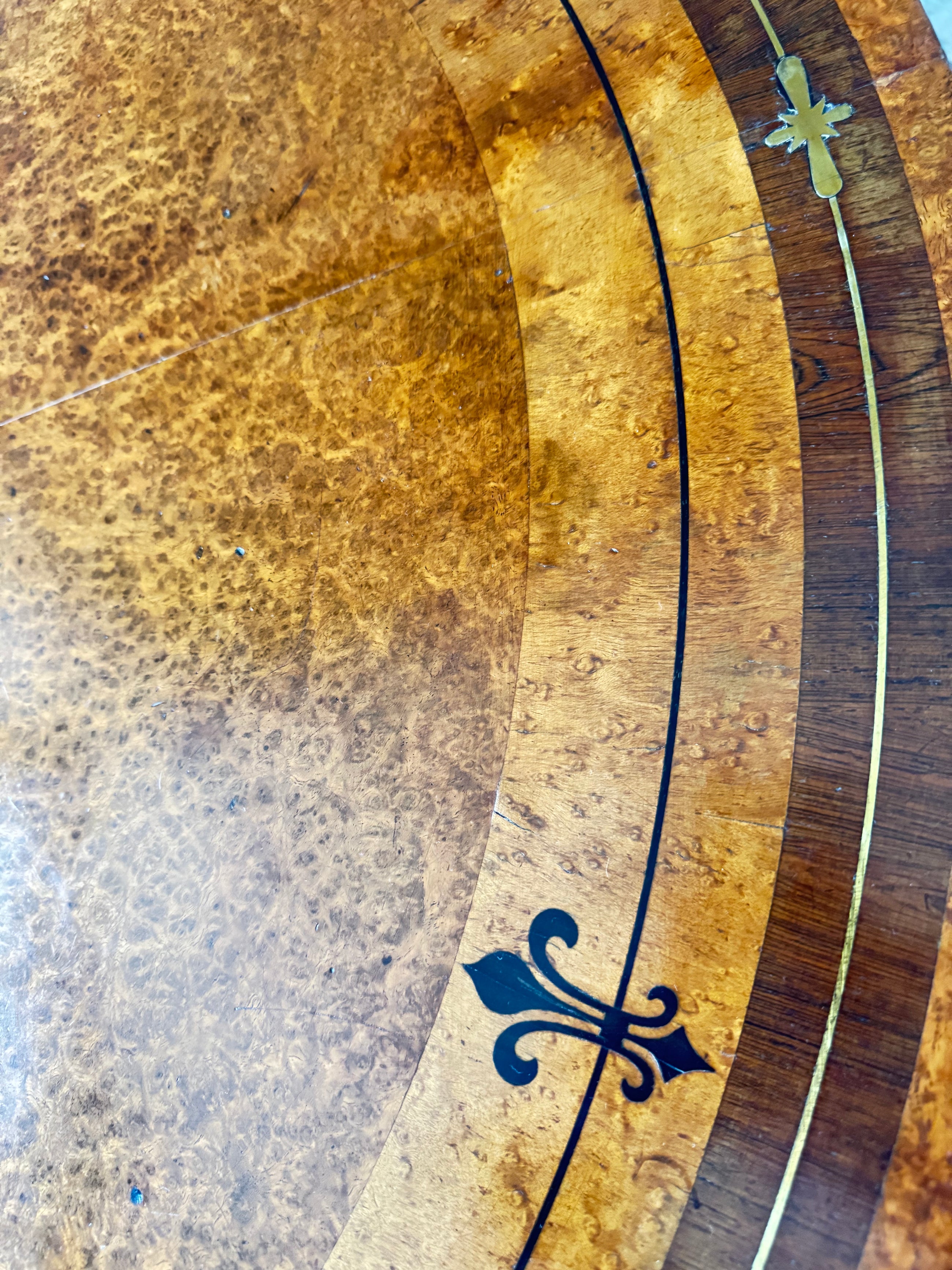 A Regency Centre Table in the manner of George Oakley