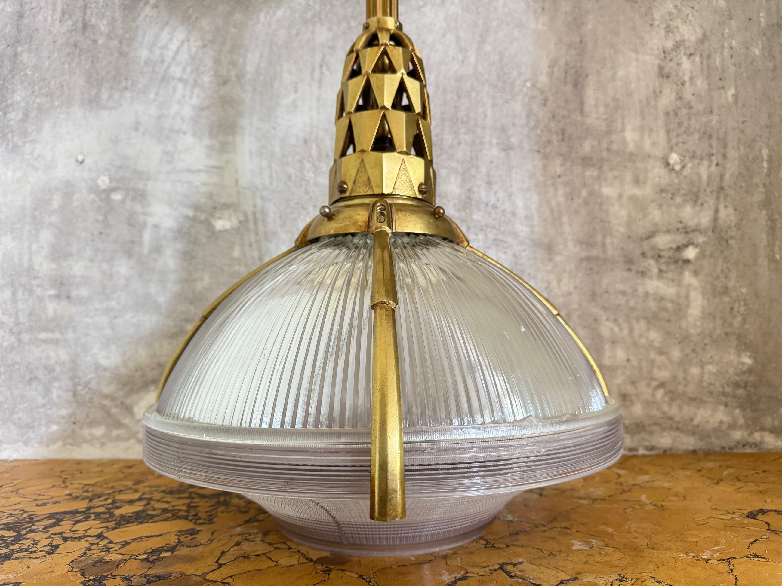 Émile-Jacques Ruhlmann Pendant Light for Le Bon Marche