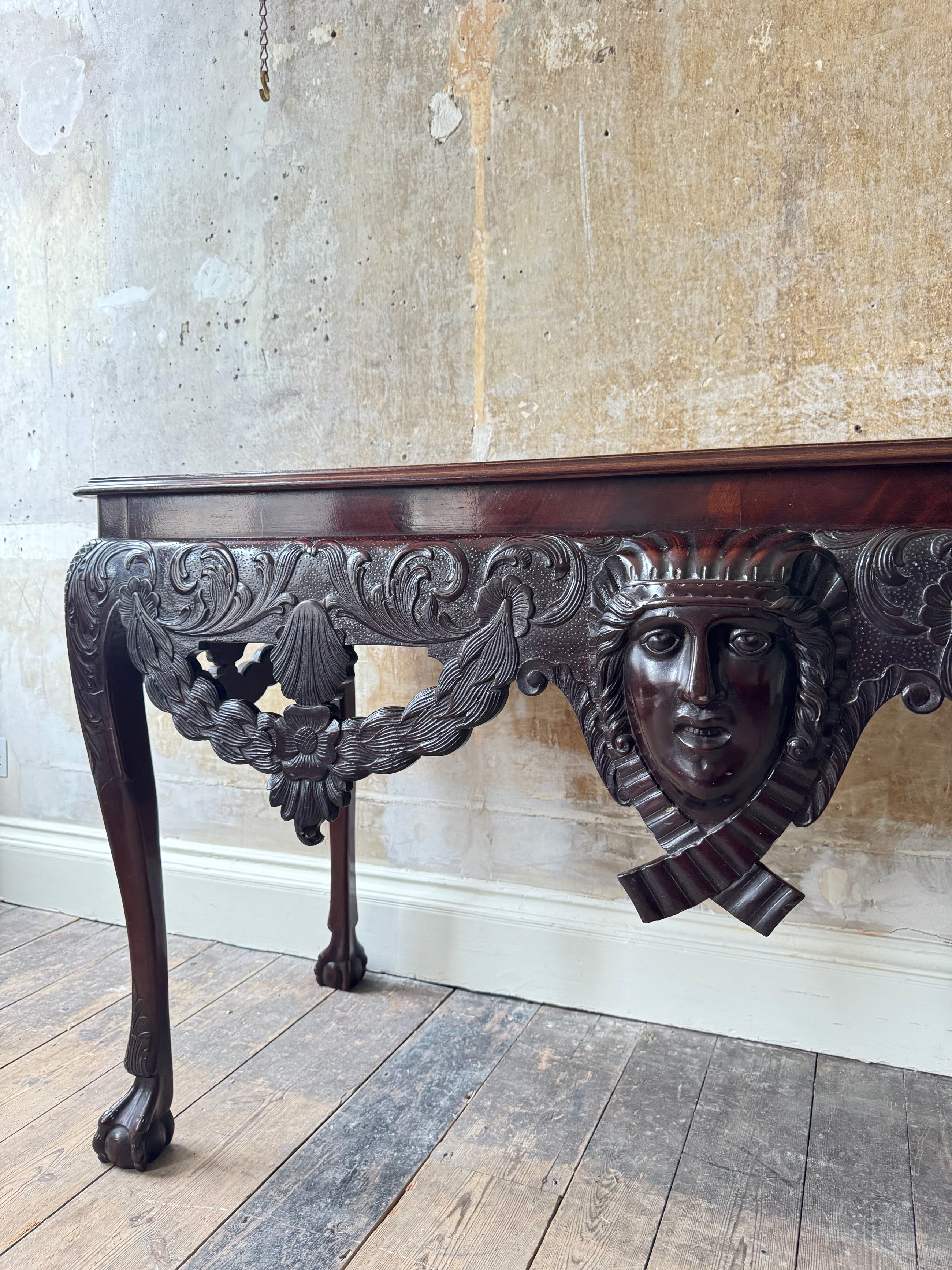 An Irish Mahogany Side Table