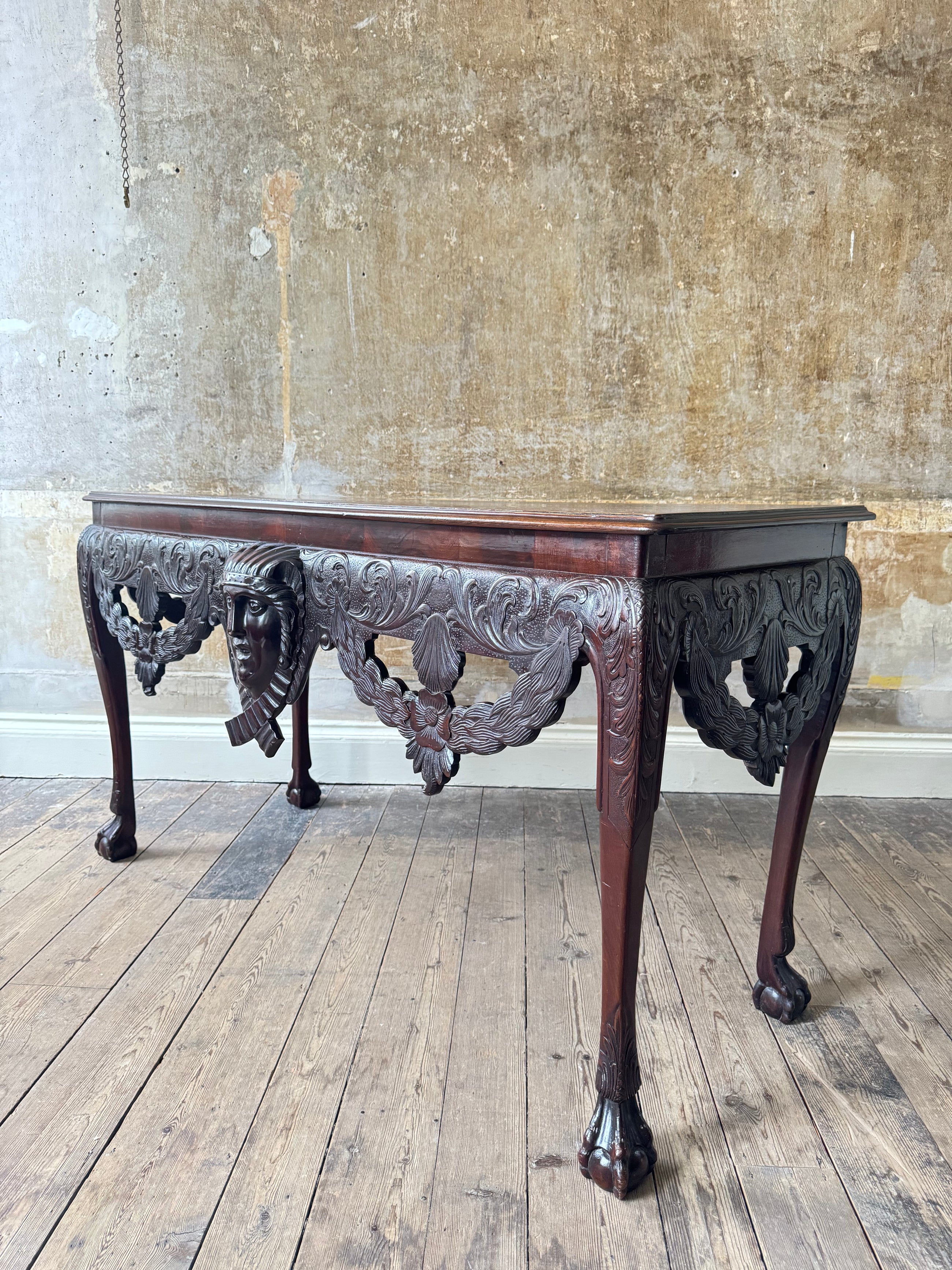 An Irish Mahogany Side Table