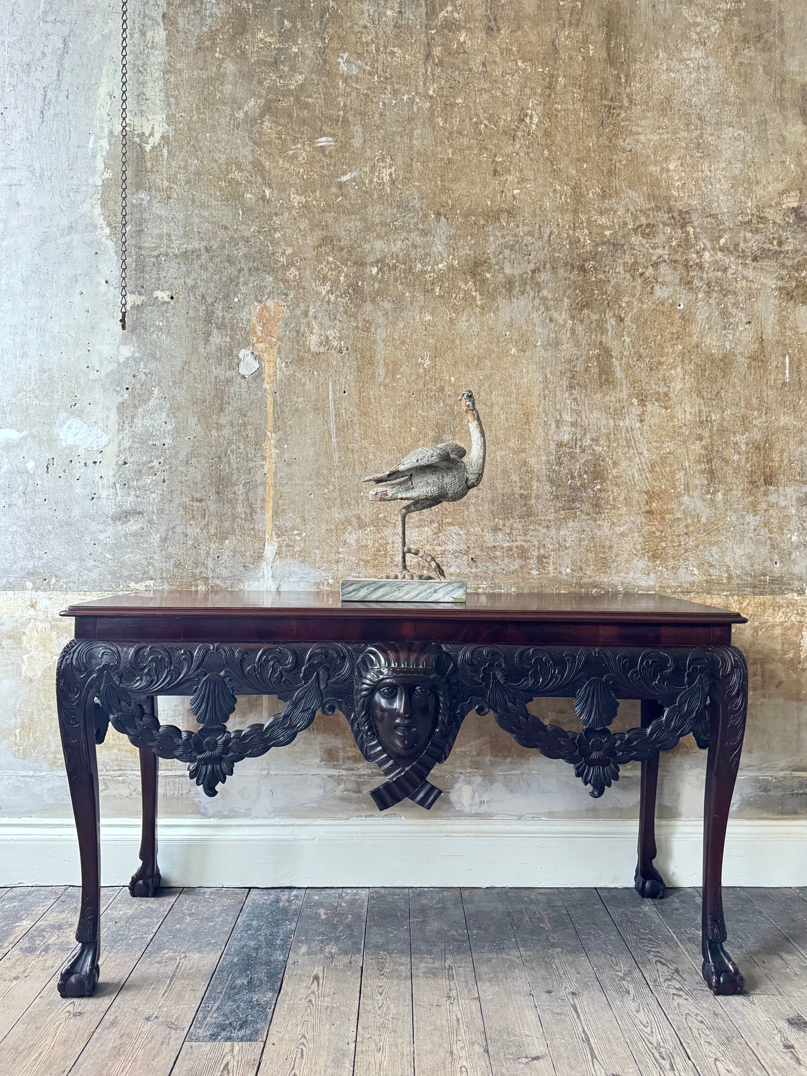 An Irish Mahogany Side Table