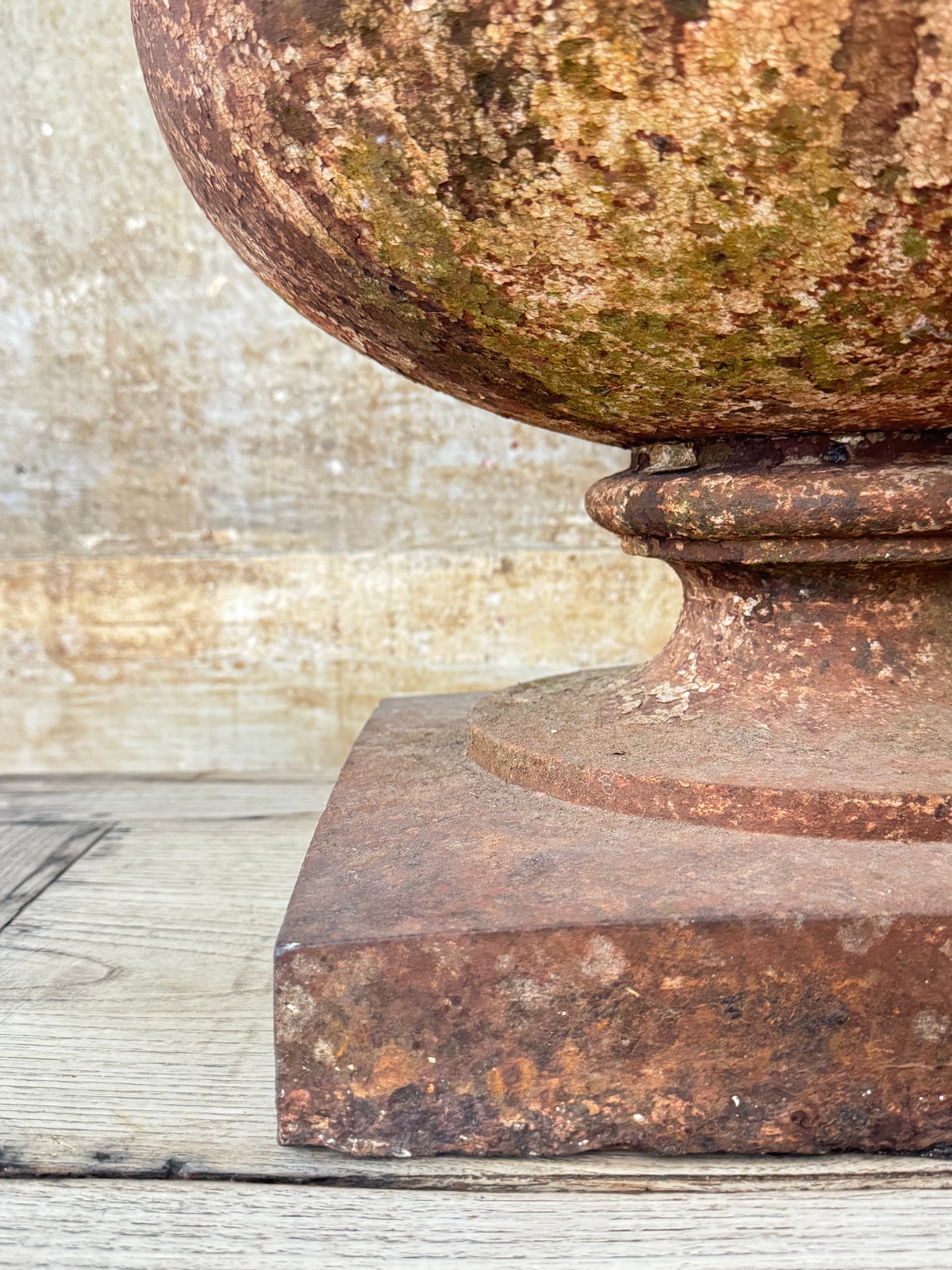 A 19th Century Cast Iron Urn