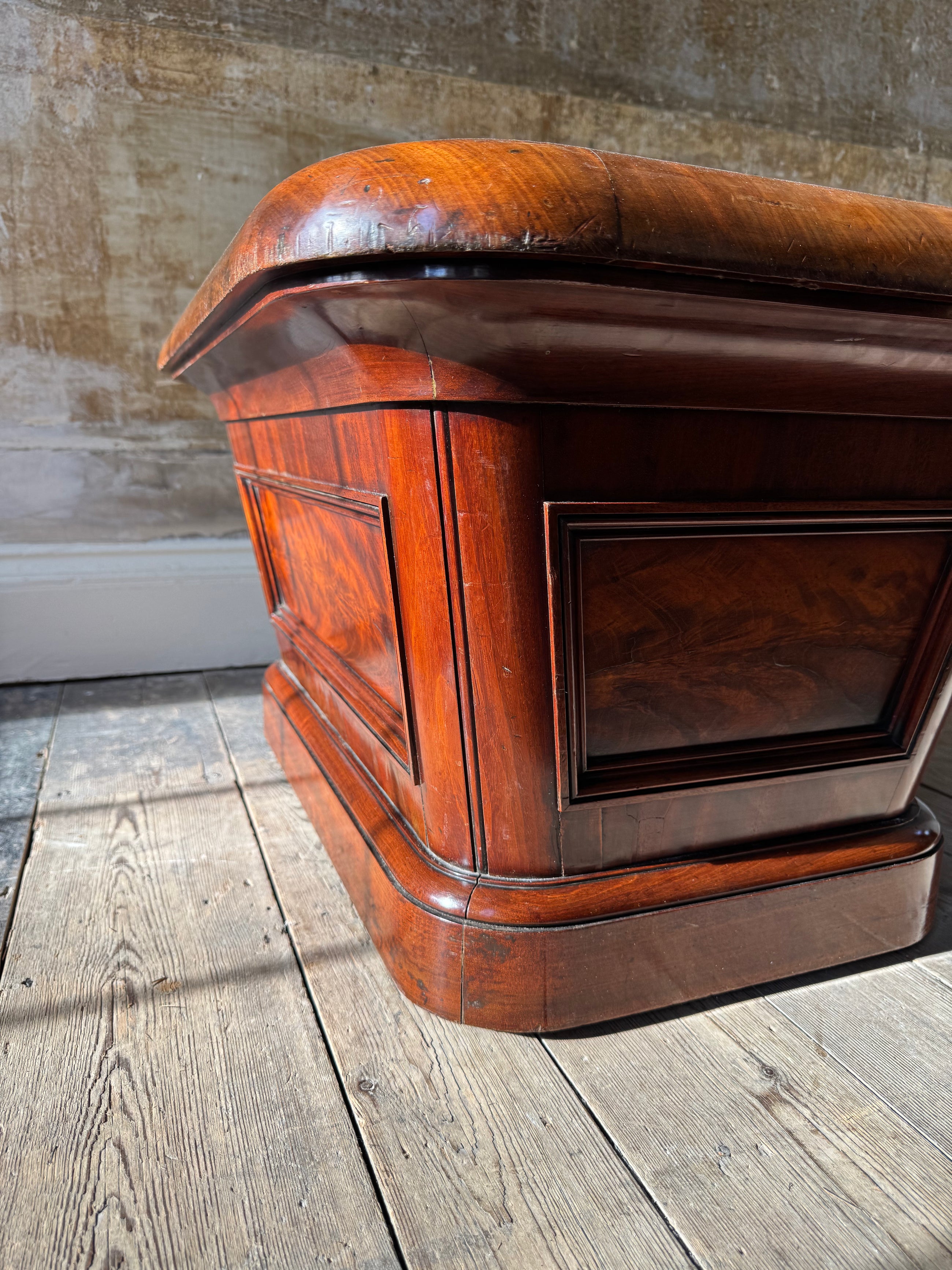 A Large Regency Mahogany Wine Cooler