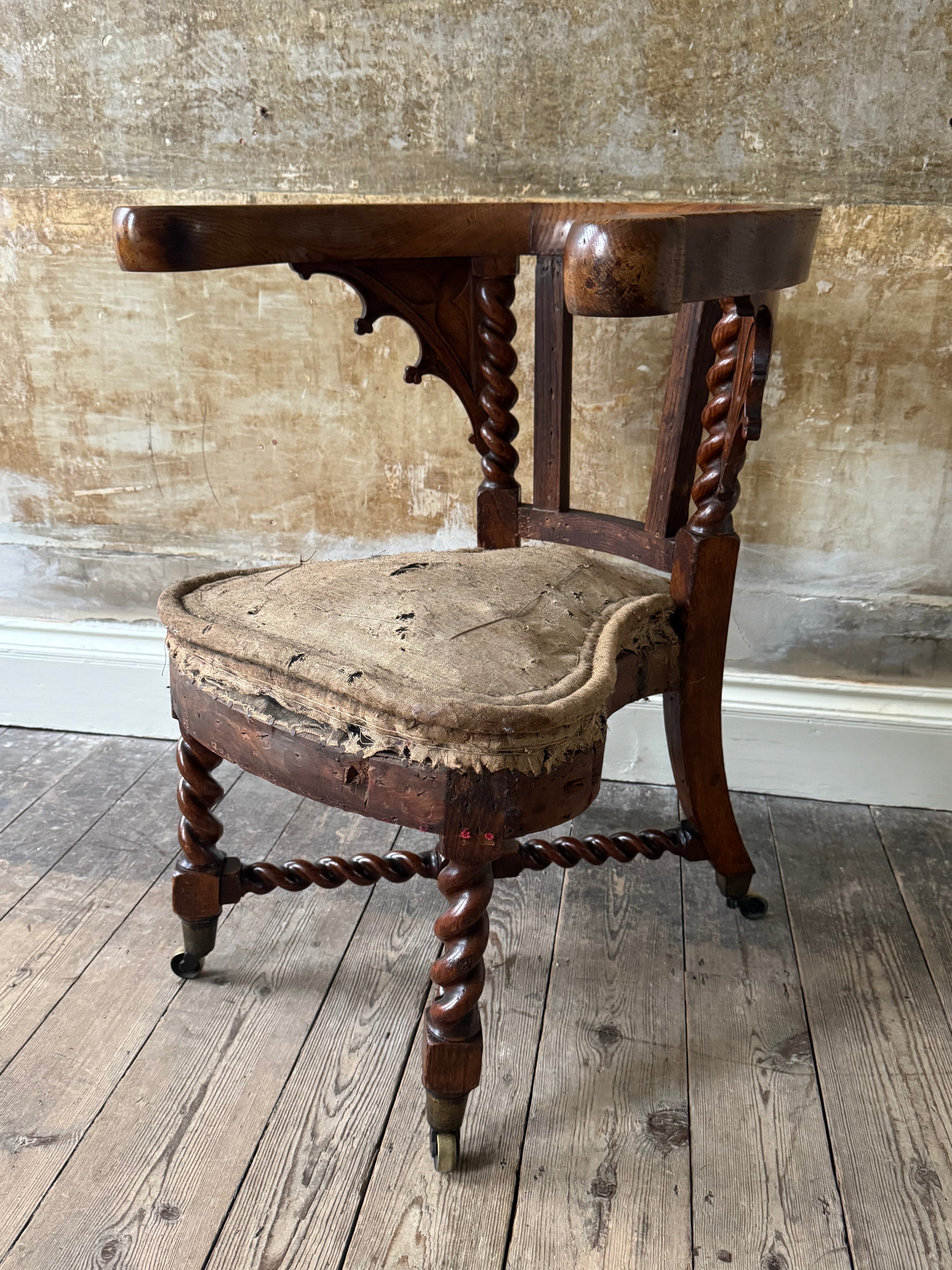 George IV Gothic Library Armchair