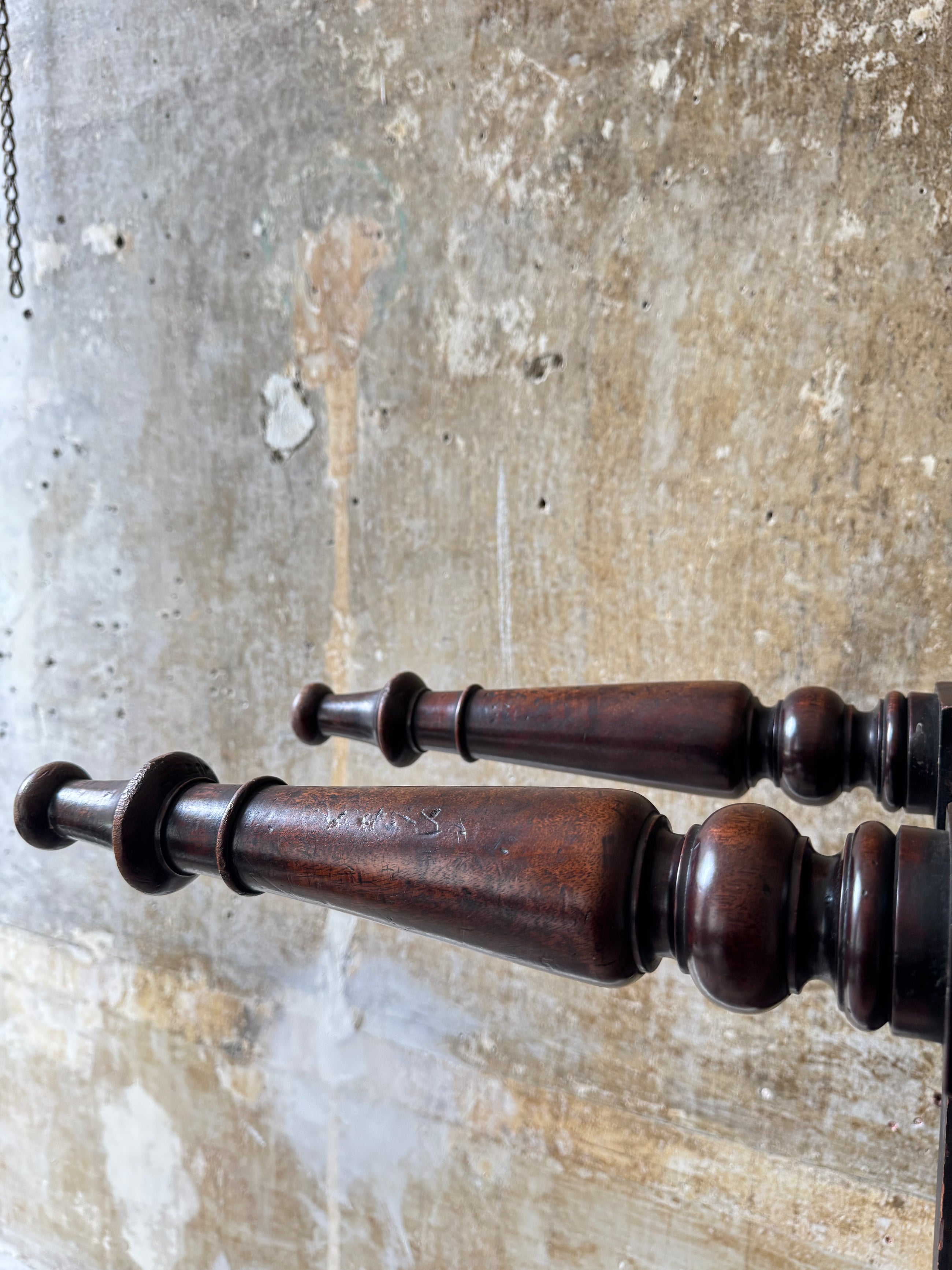 A 19th Century Mahogany Hall Bench
