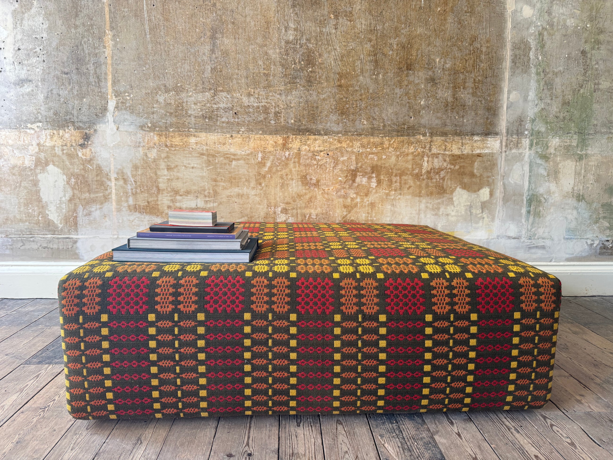 A Bespoke Box Ottoman