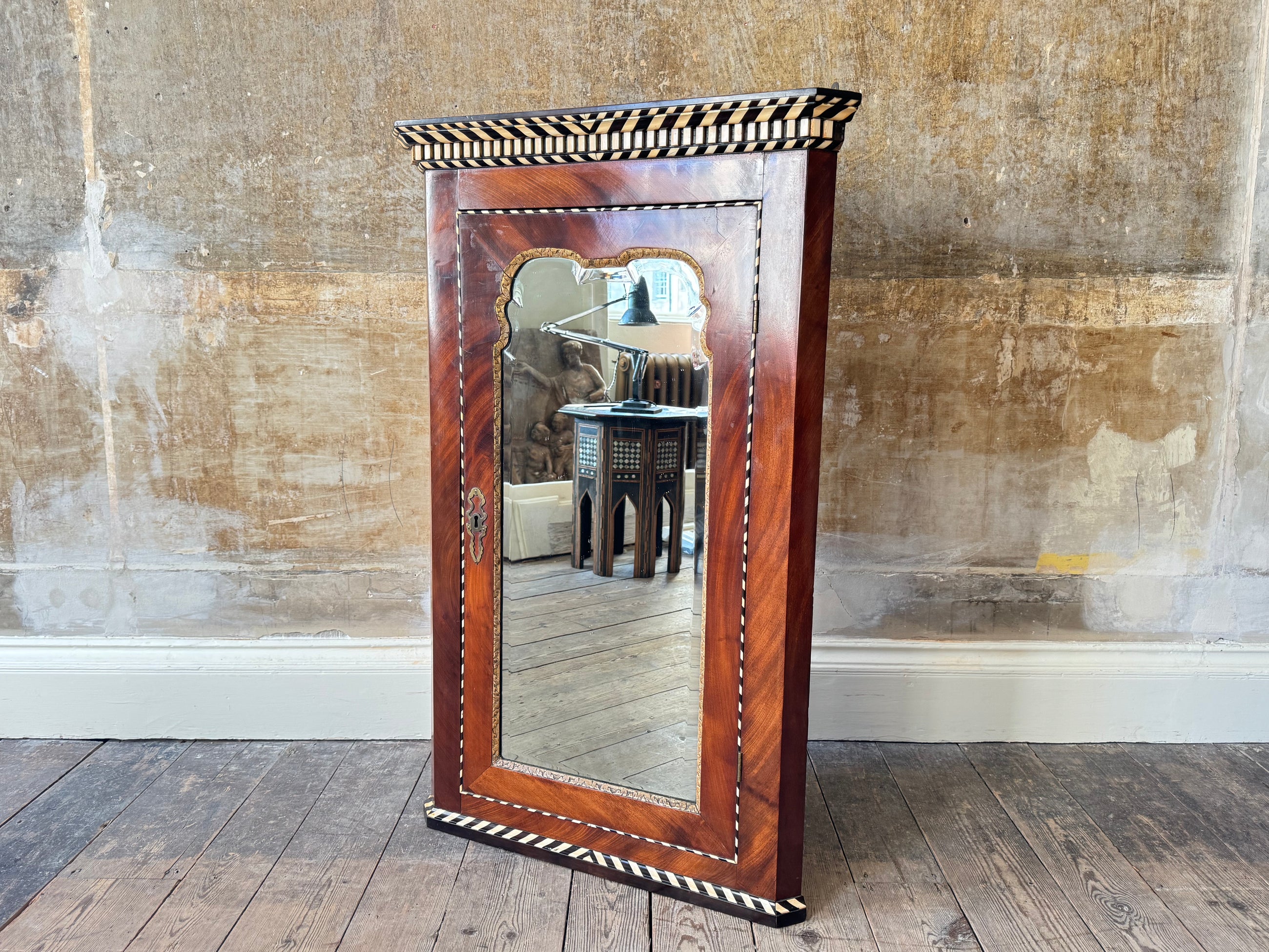 A George II Hanging Cupboard