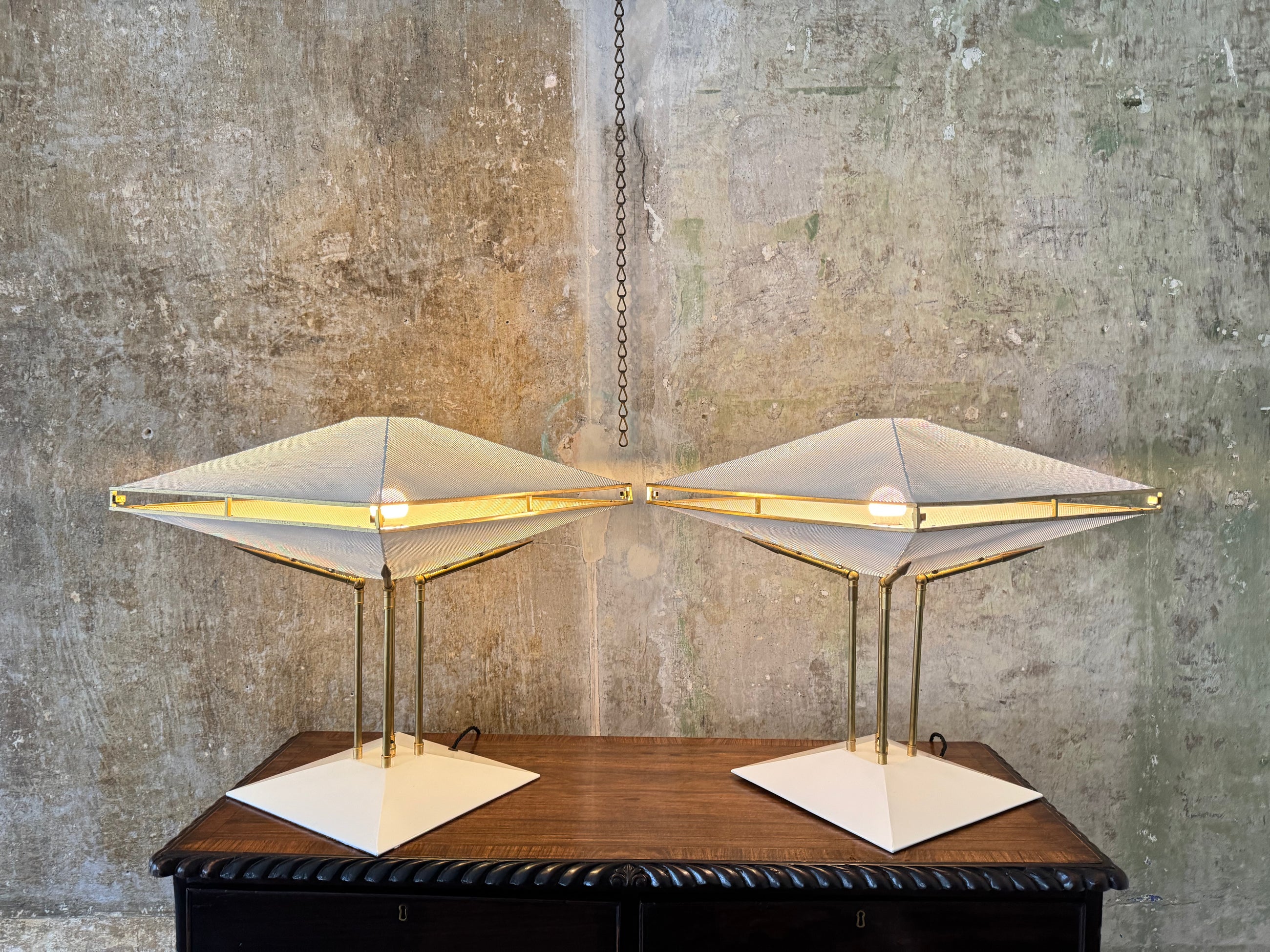 A Pair of 1970s Italian Table Lights