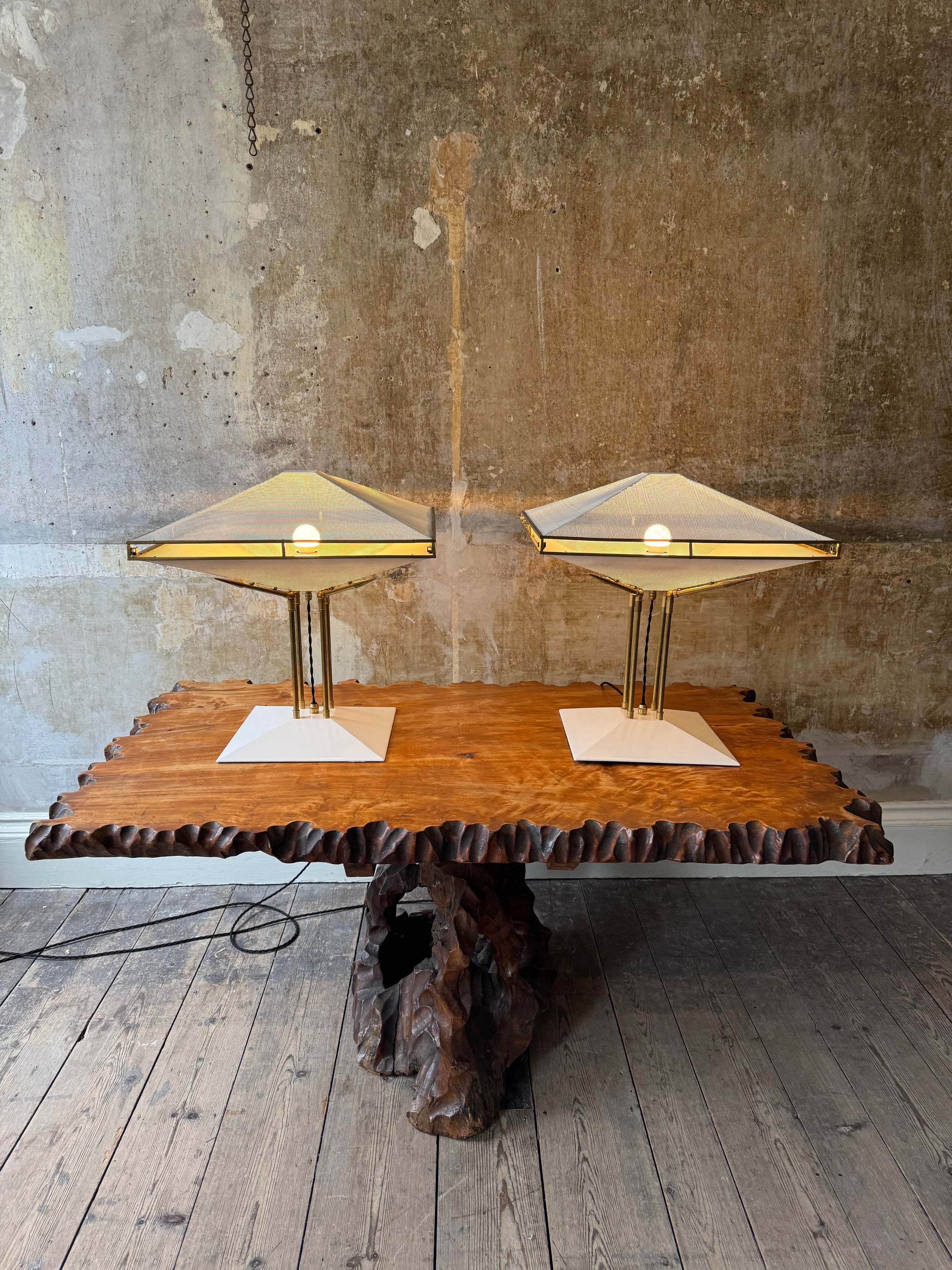A Pair of 1970s Italian Table Lights