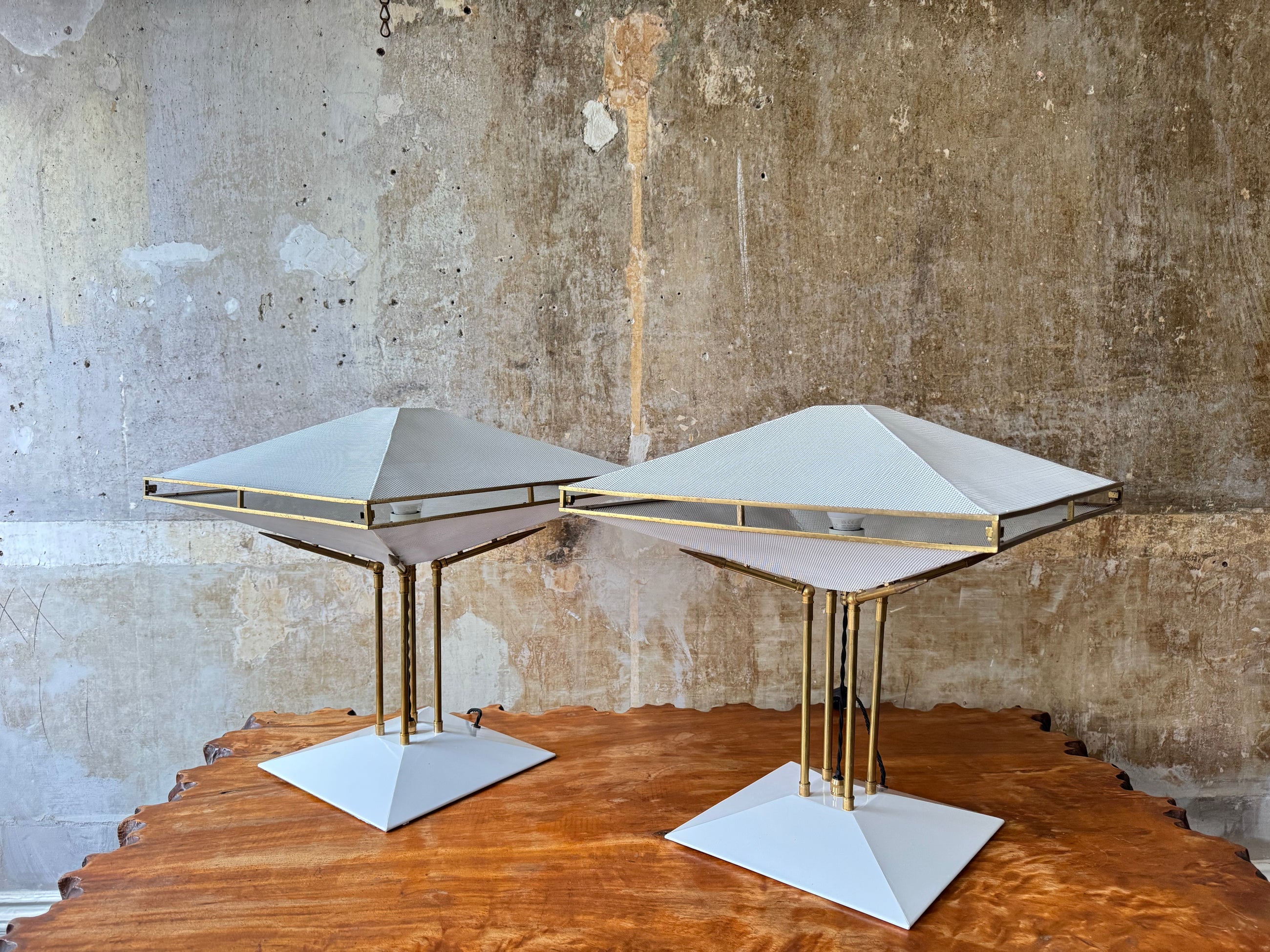 A Pair of 1970s Italian Table Lights