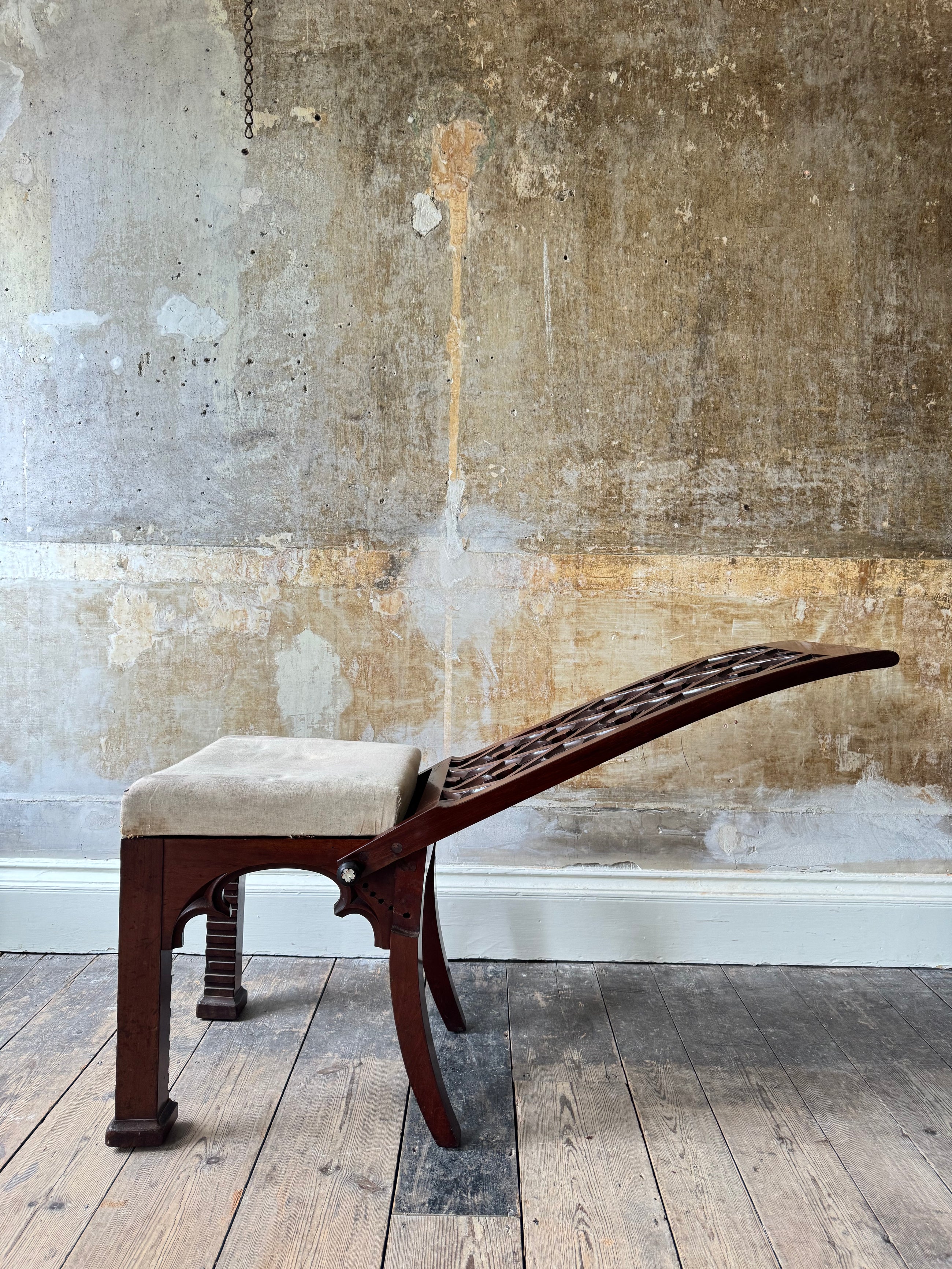 A 19th Century Gothic Revival Chair by T & A Blain