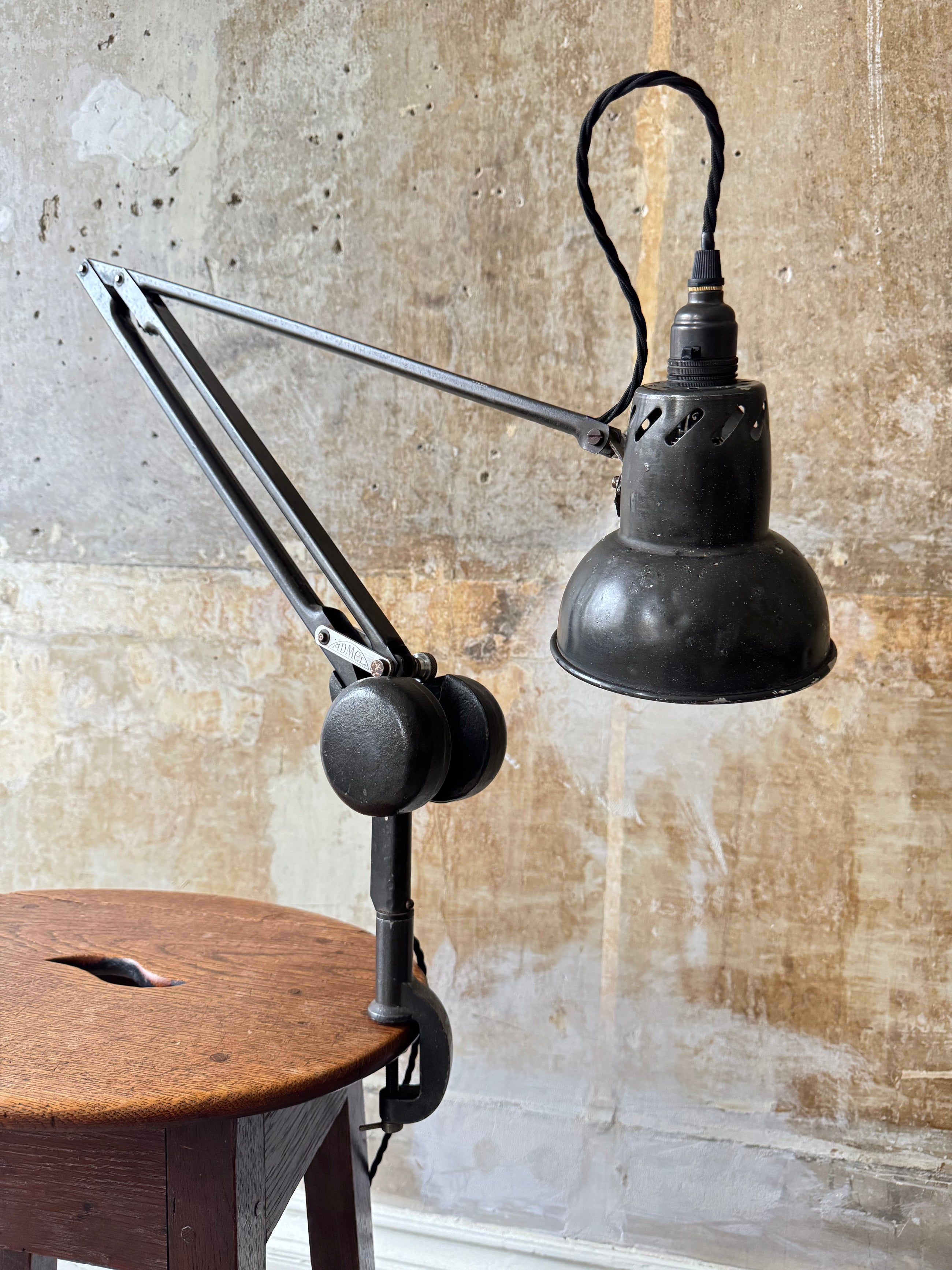 Admel "Fingalite" Clamp Light