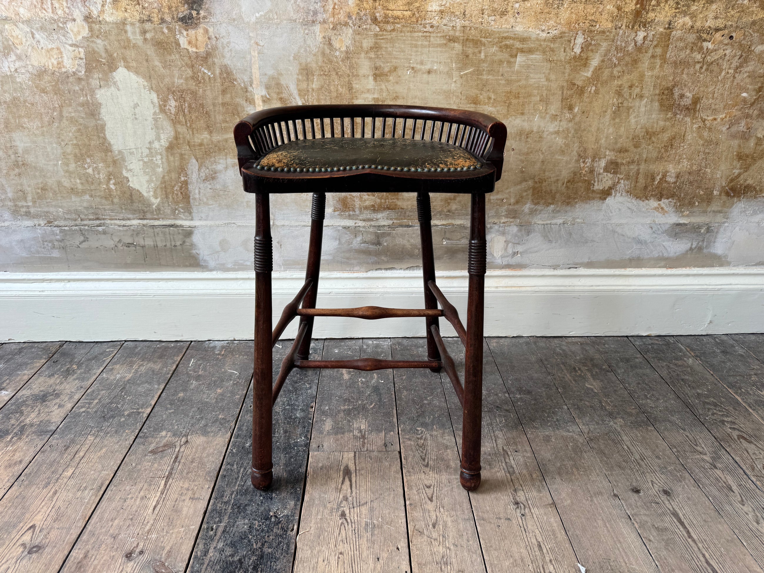 A 19th Century Mahogany Stool