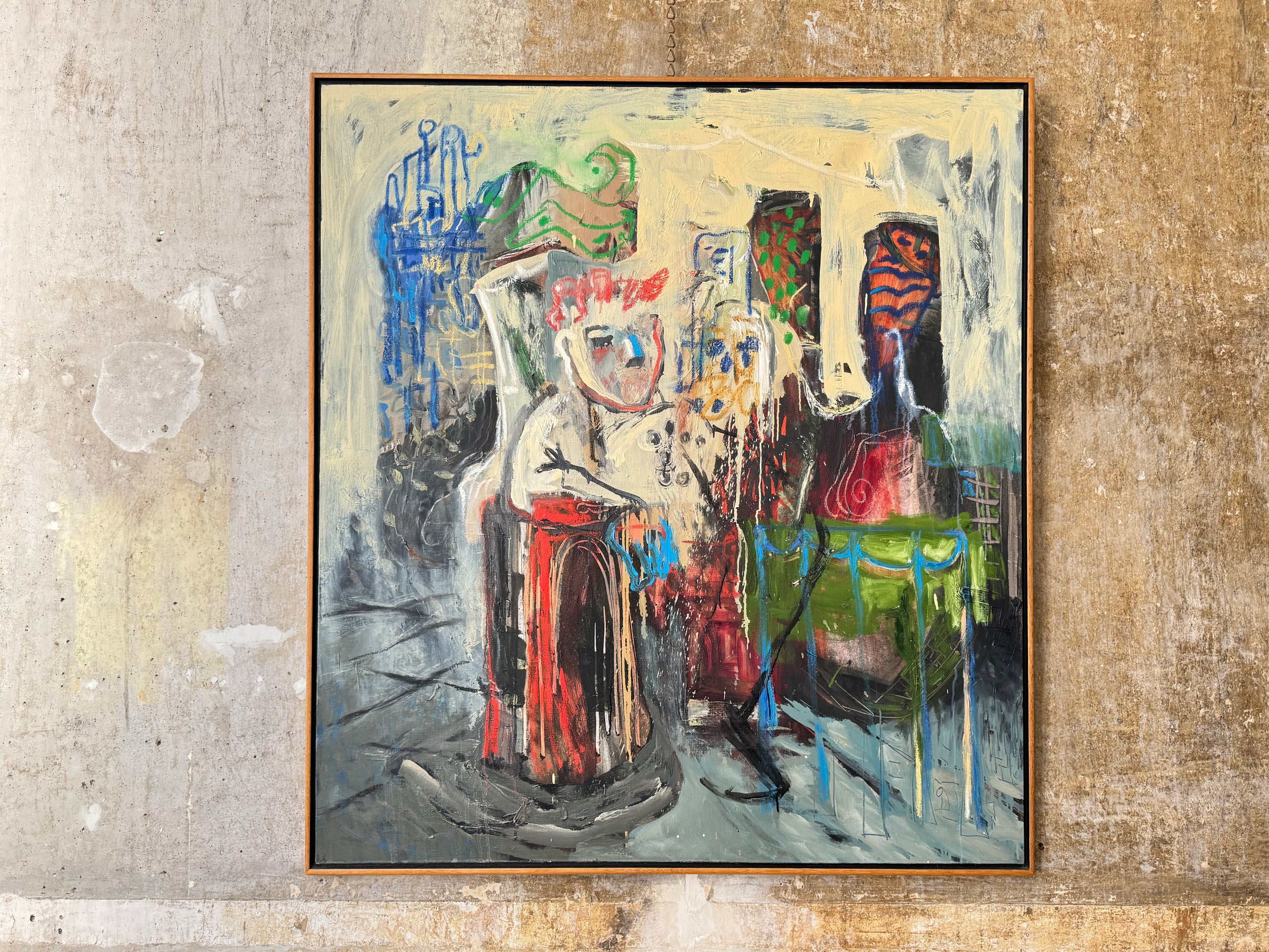 Un túnel y tres nubes