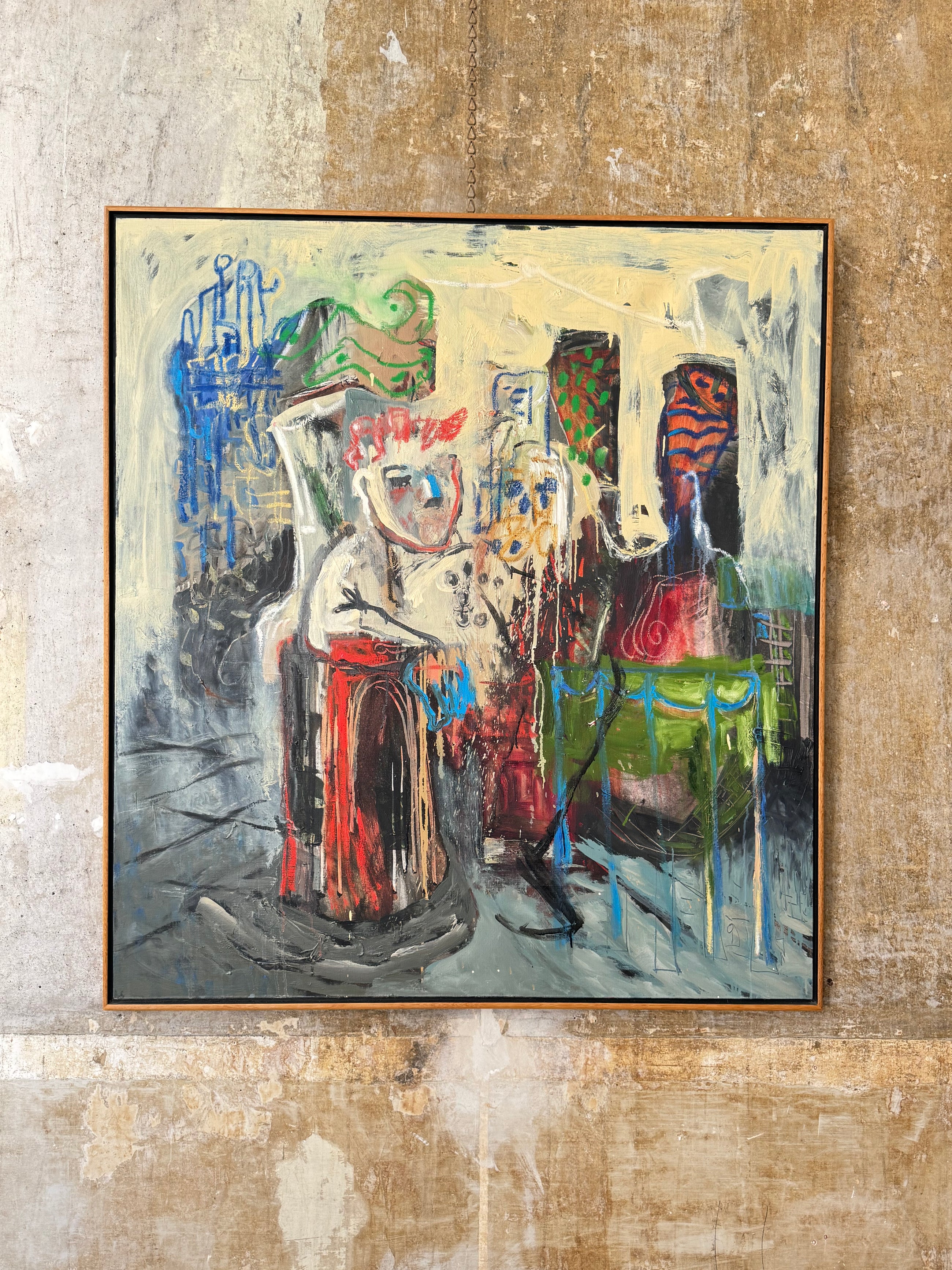 Un túnel y tres nubes