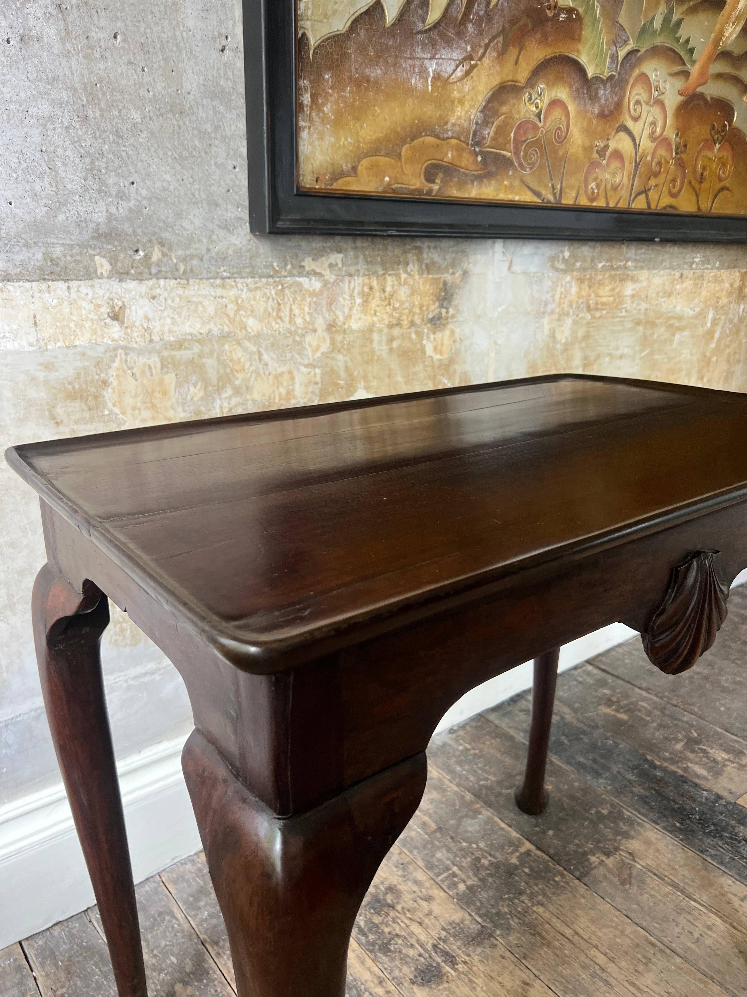 A George II Mahogany Silver Table