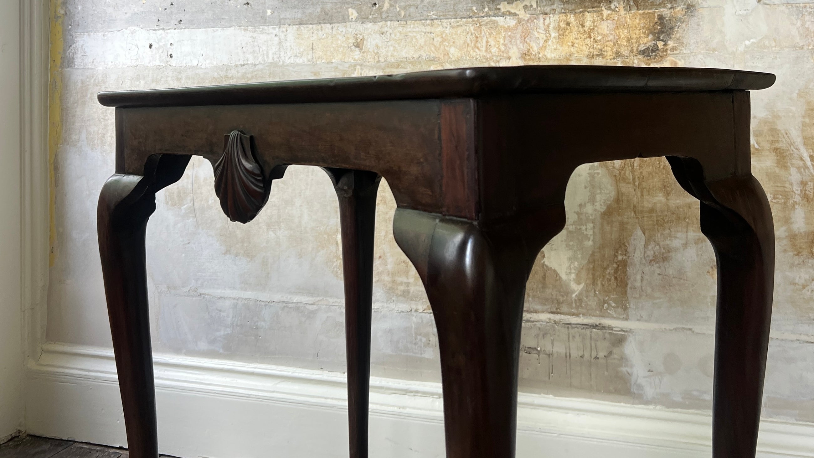 A George II Mahogany Silver Table