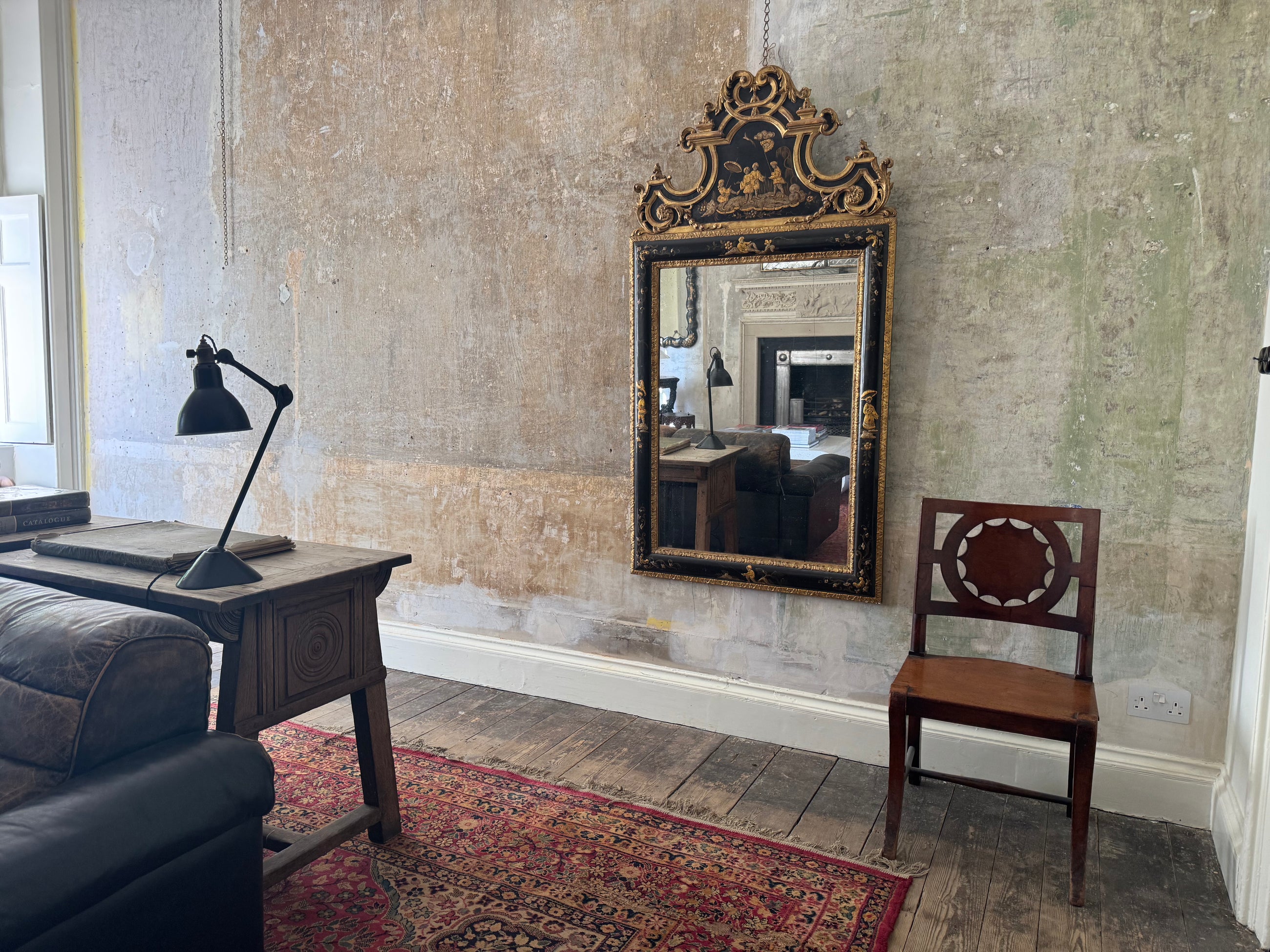 An 19th Century Chinoiserie Mirror