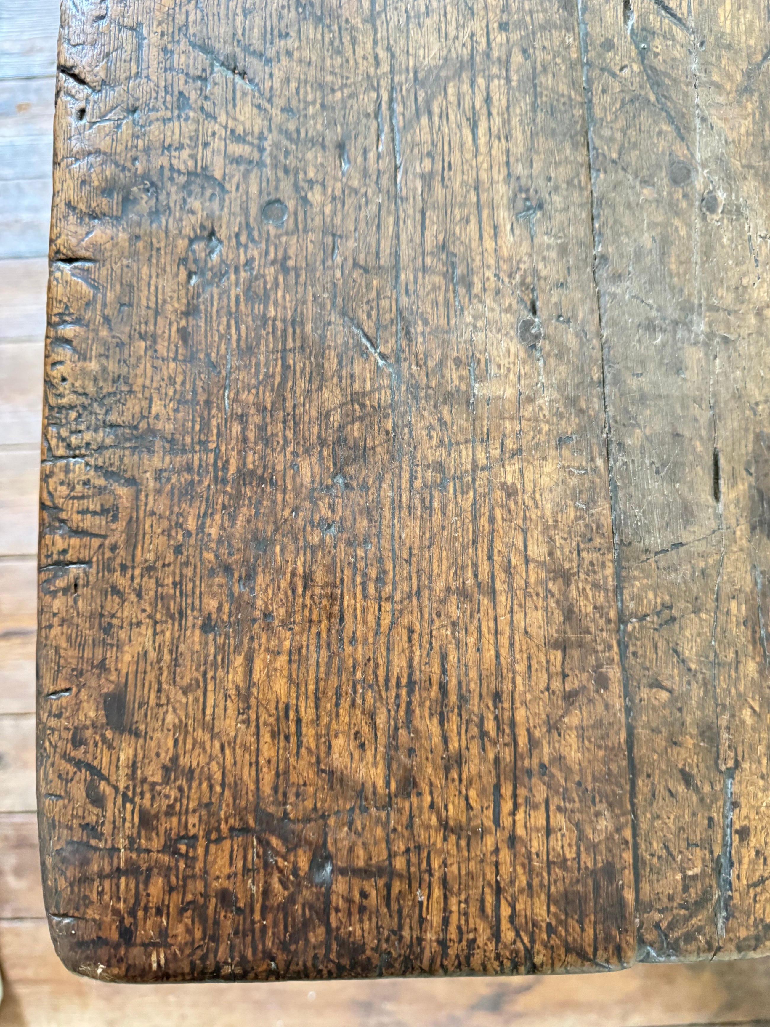 19th Century Oak Farmhouse Table