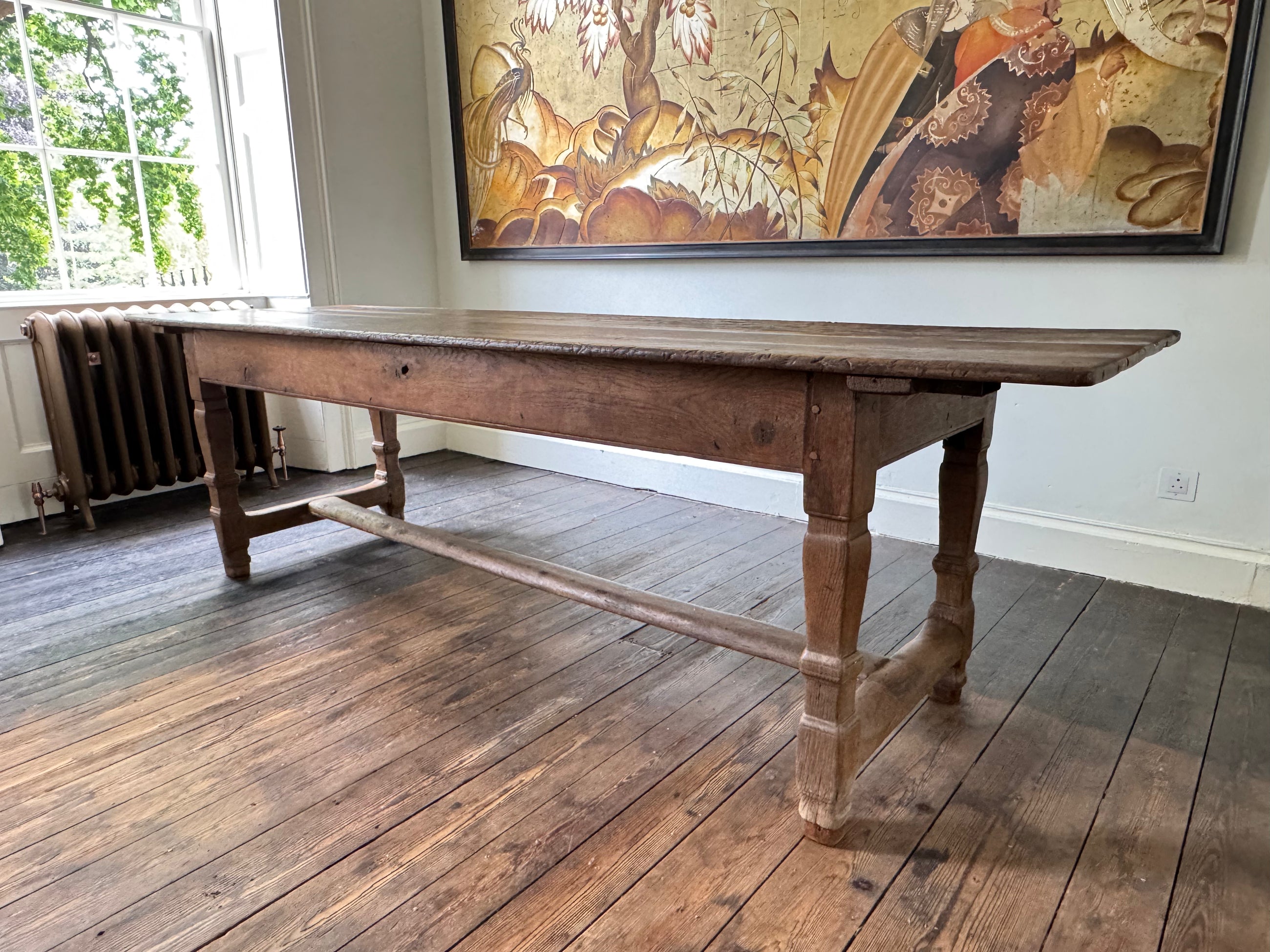 19th Century Oak Farmhouse Table