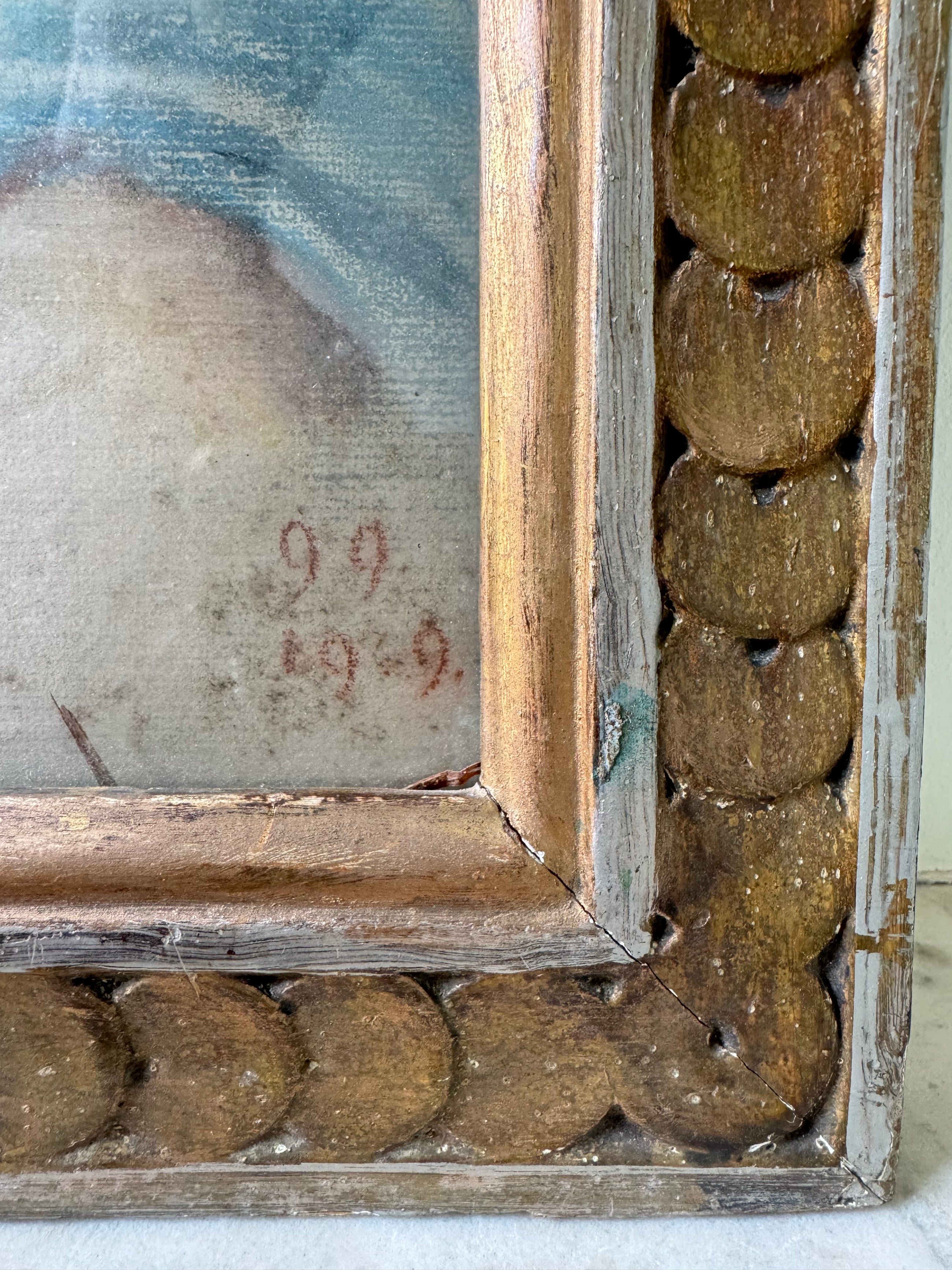 A Renaissance Revival Pastel