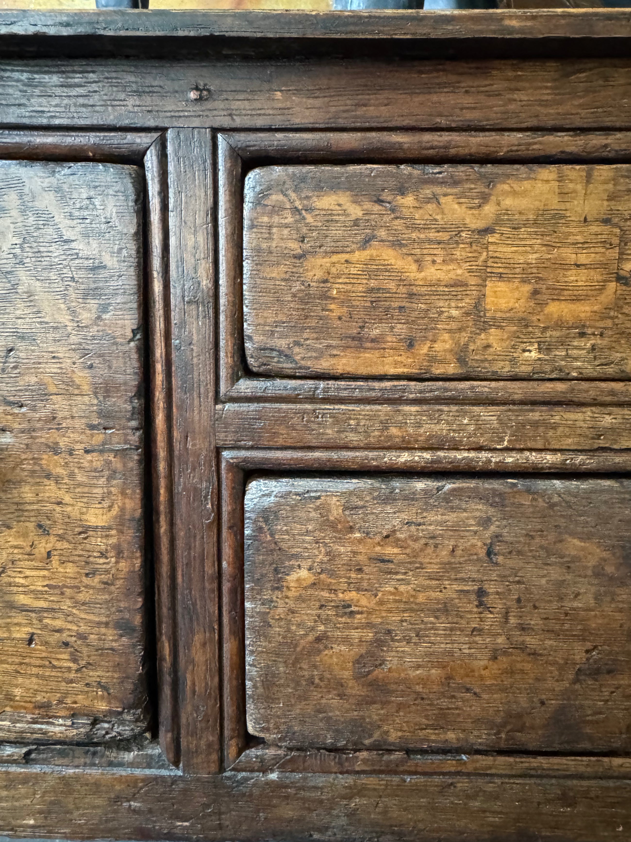 An 18th Century Vernacular Oak Serving Dresser Base