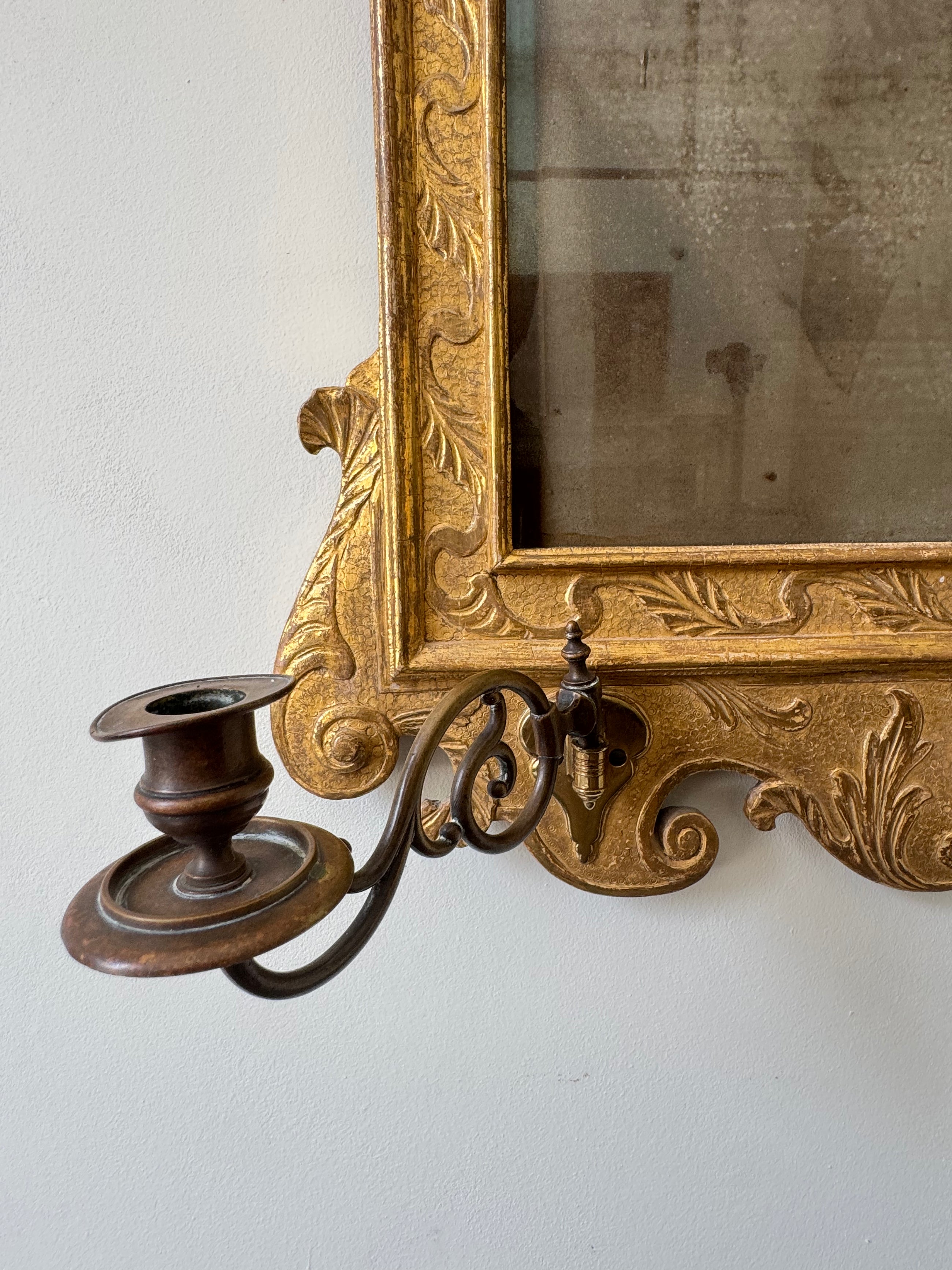 A George II Giltwood Mirror