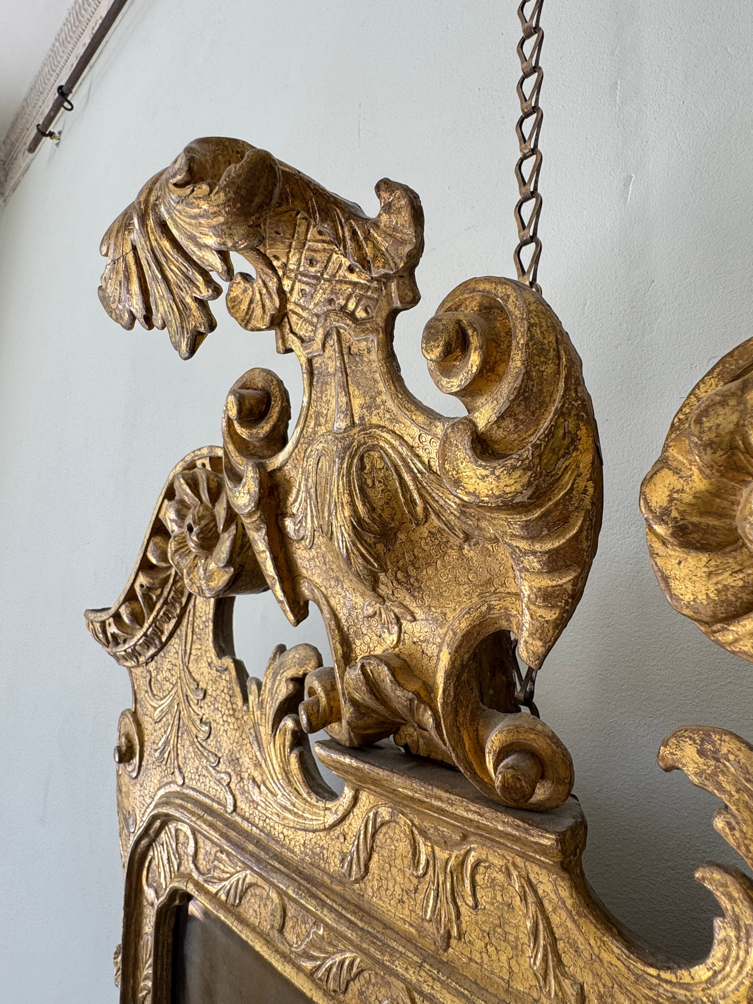 A George II Giltwood Mirror