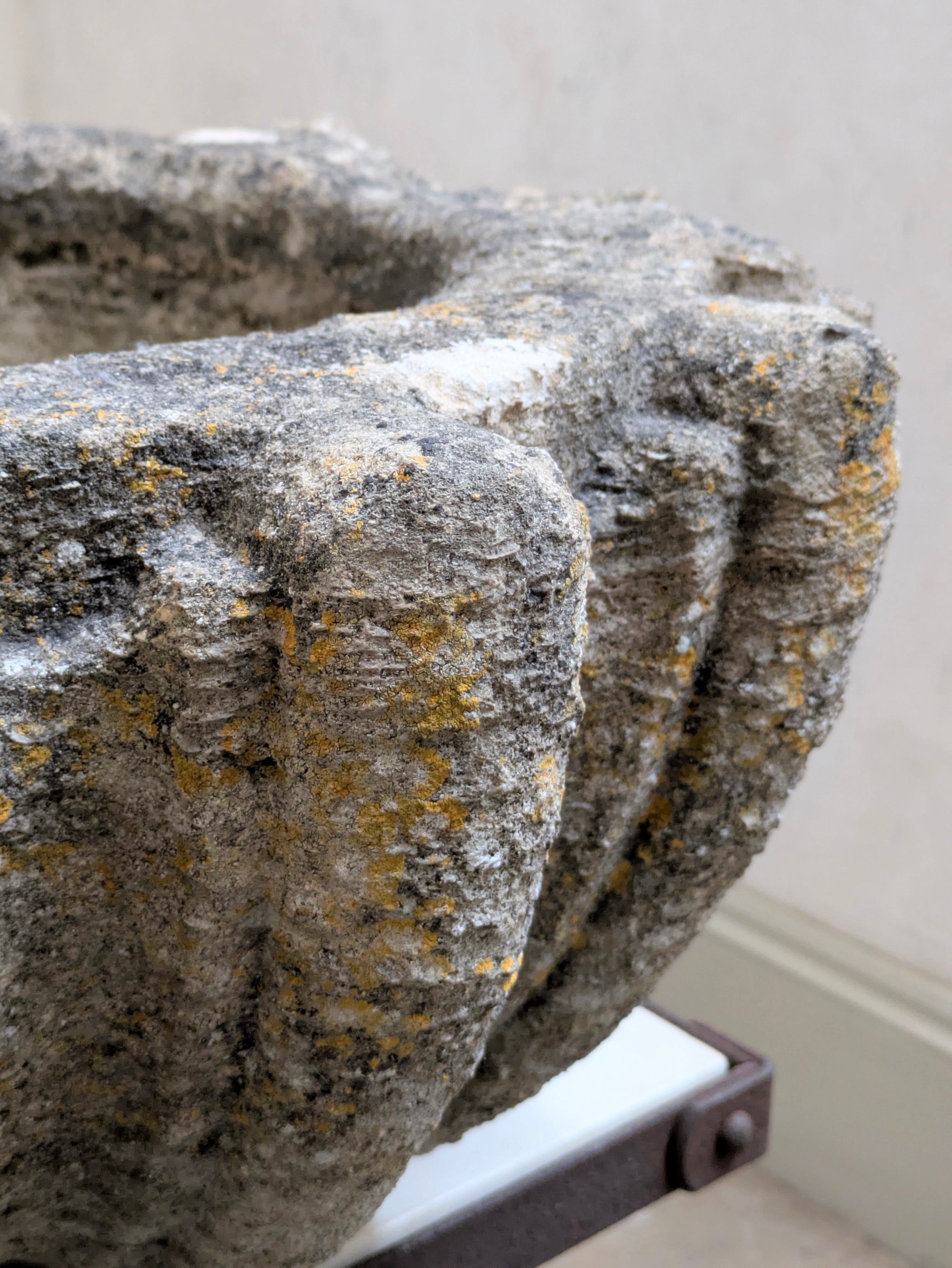 An 18th Century Carved Sandstone Bowl