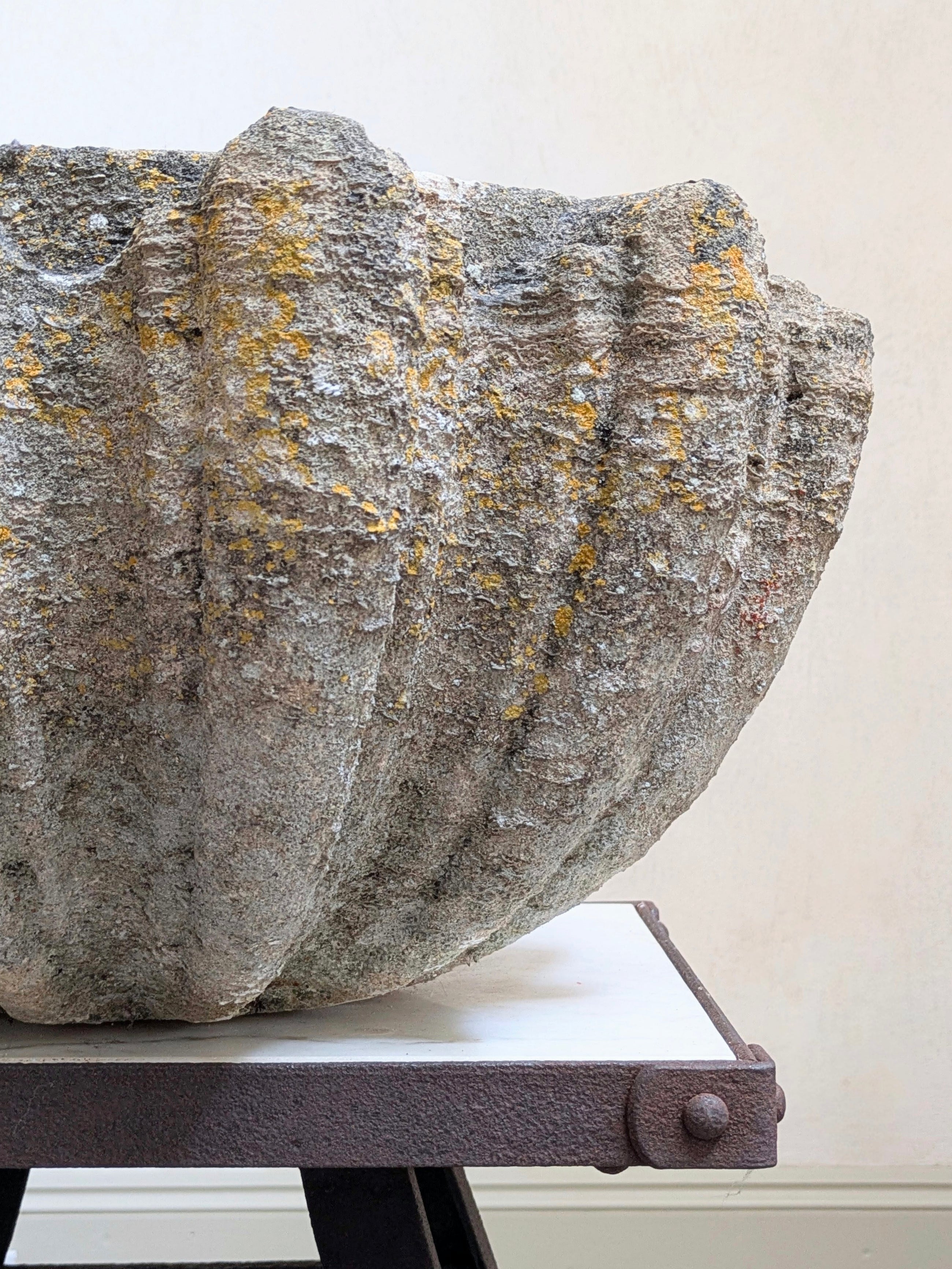 An 18th Century Carved Sandstone Bowl