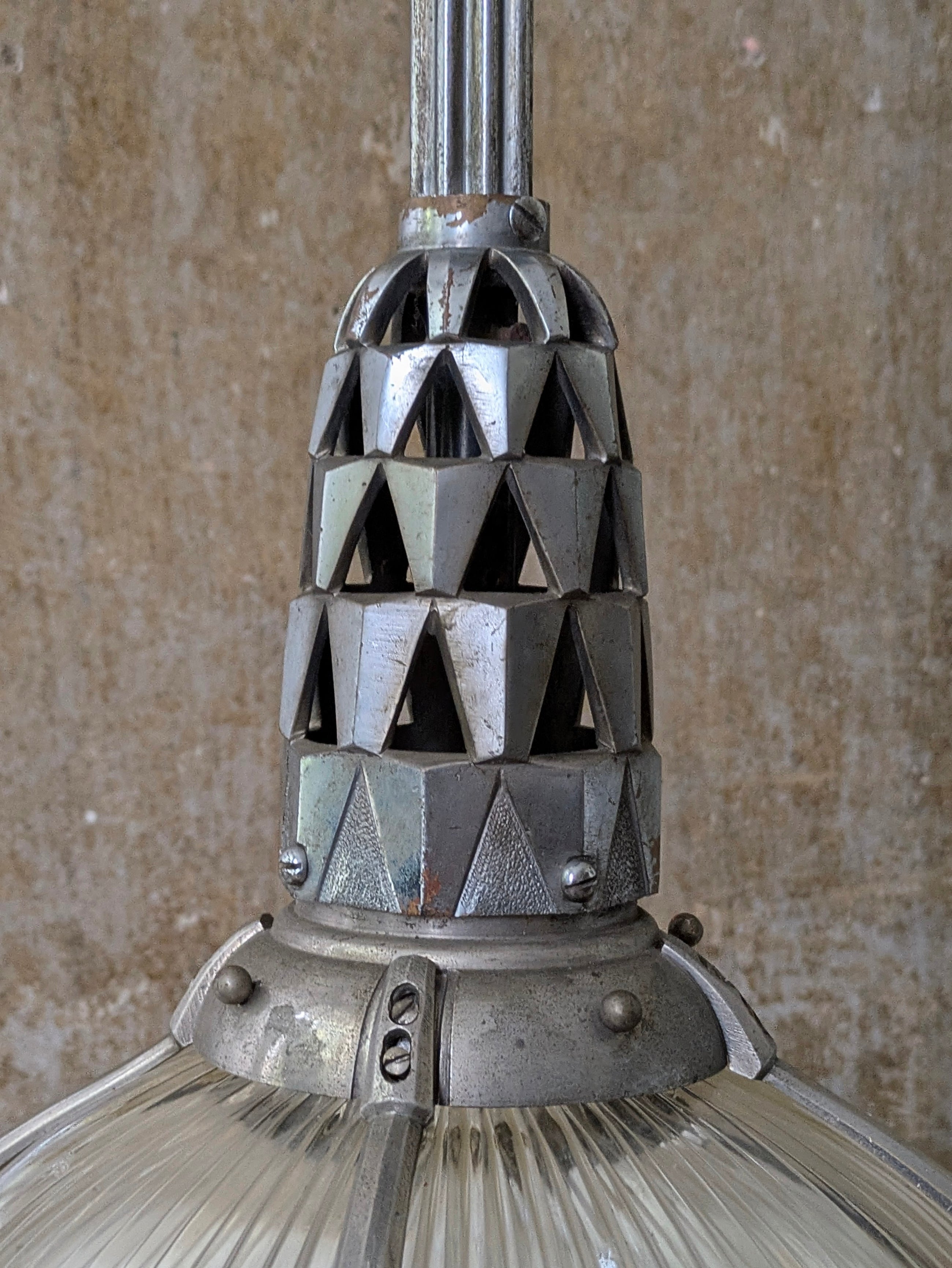 Émile-Jacques Ruhlmann Pendant Lights for Le Bon Marche