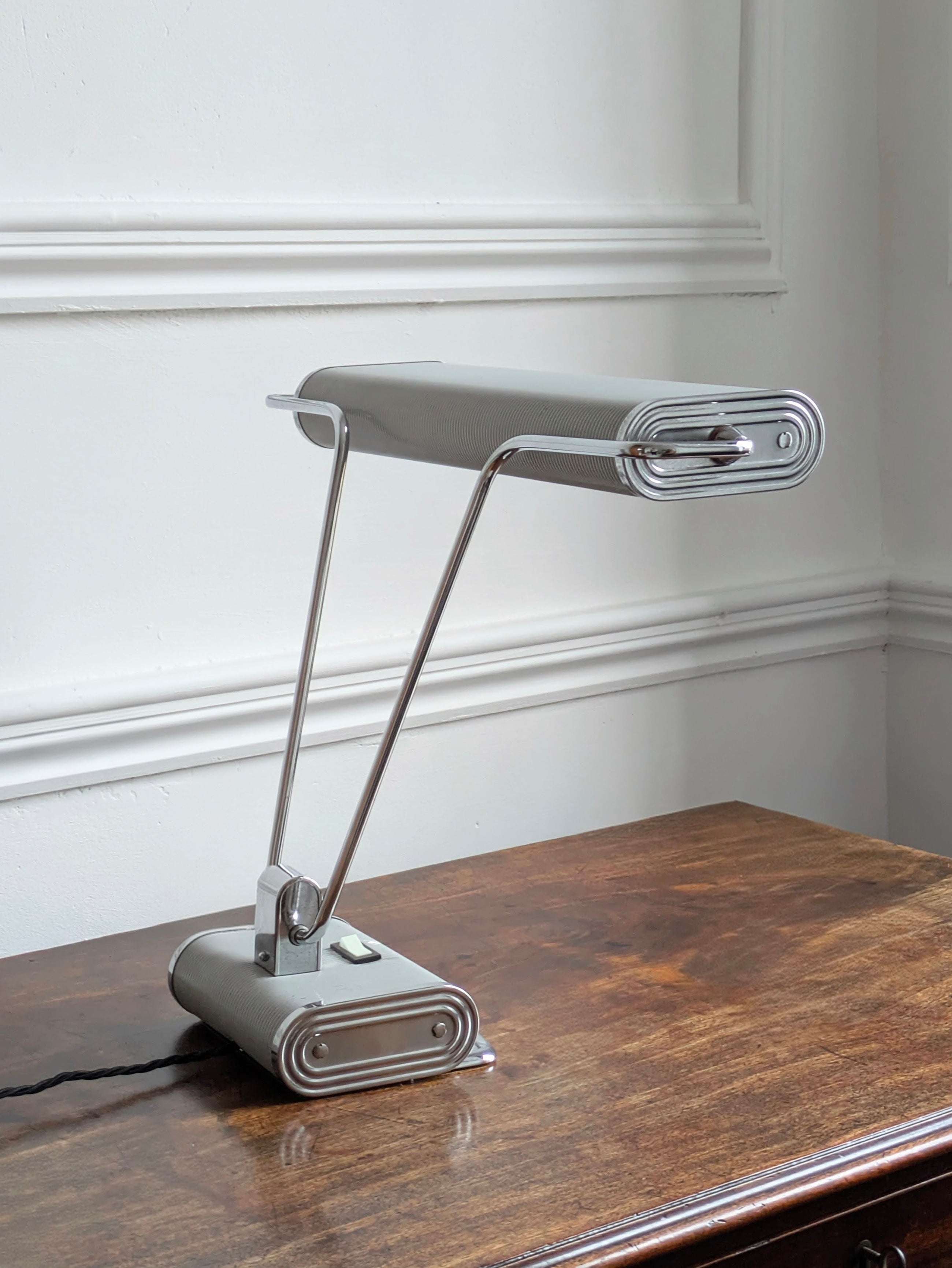 A No 71 Desk Lamp, Eileen Gray for Jumo