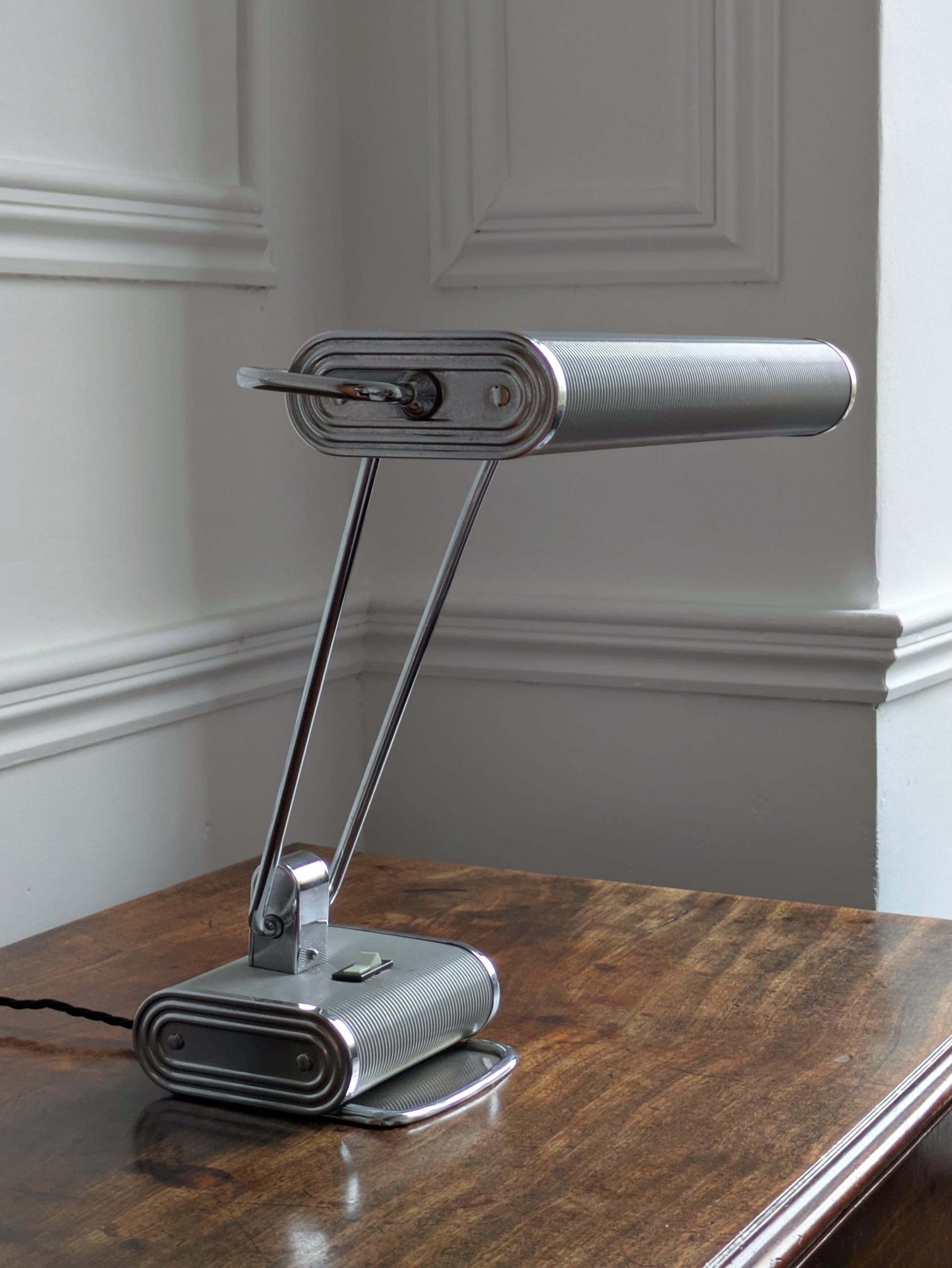A No 71 Desk Lamp, Eileen Gray for Jumo