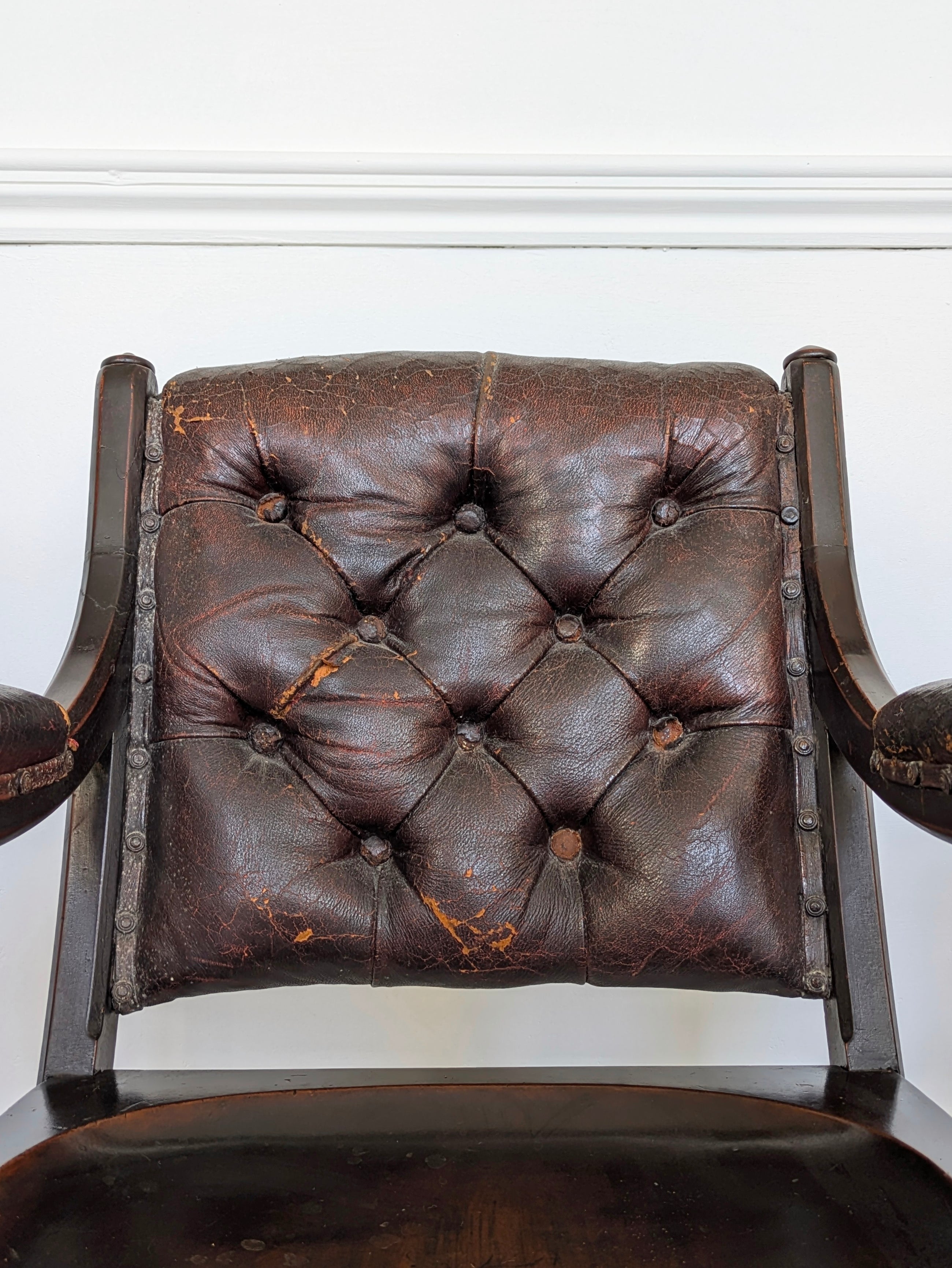 A Pair of 19th Century Reformed Gothic Armchairs
