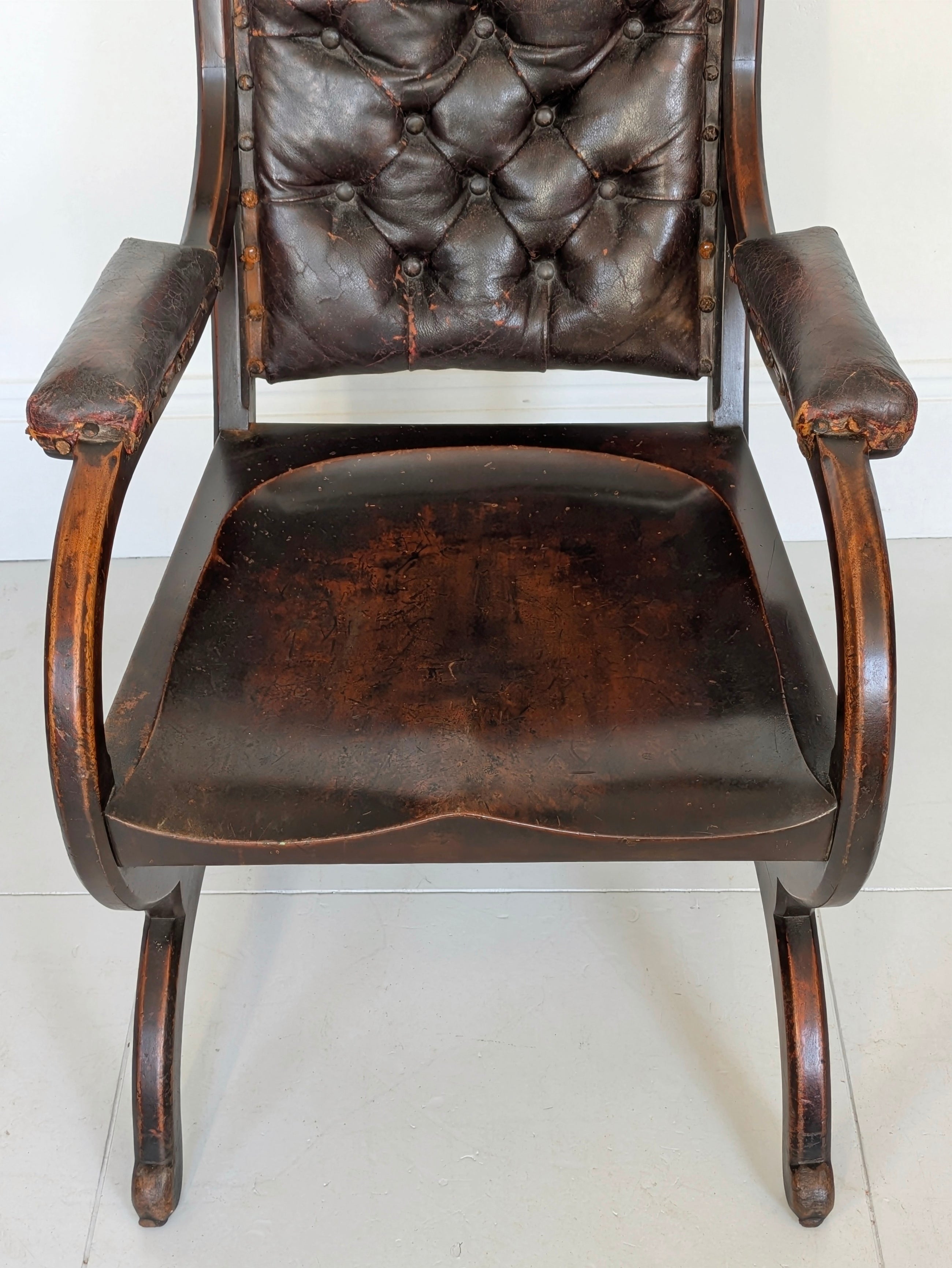 A Pair of 19th Century Reformed Gothic Armchairs