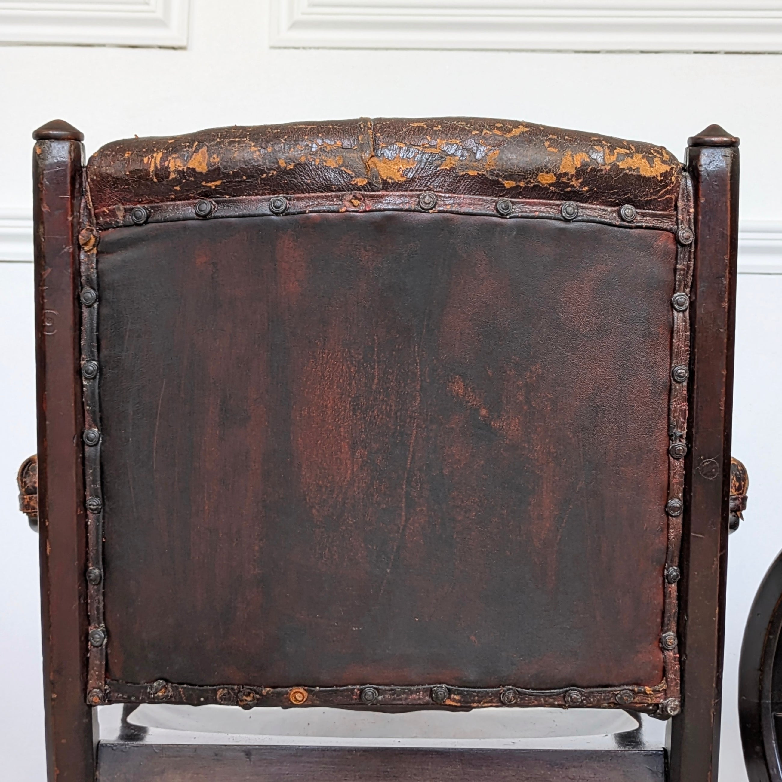 A Pair of 19th Century Reformed Gothic Armchairs