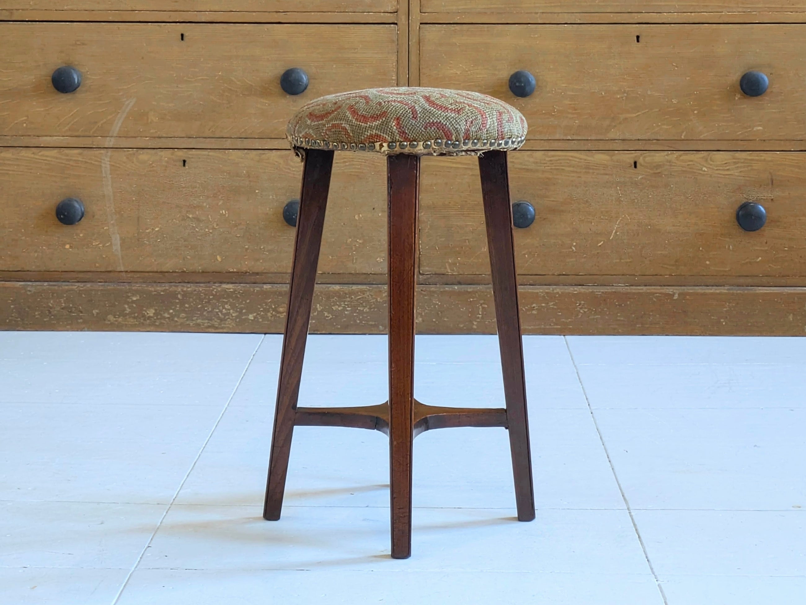 A George III Mahogany Stool