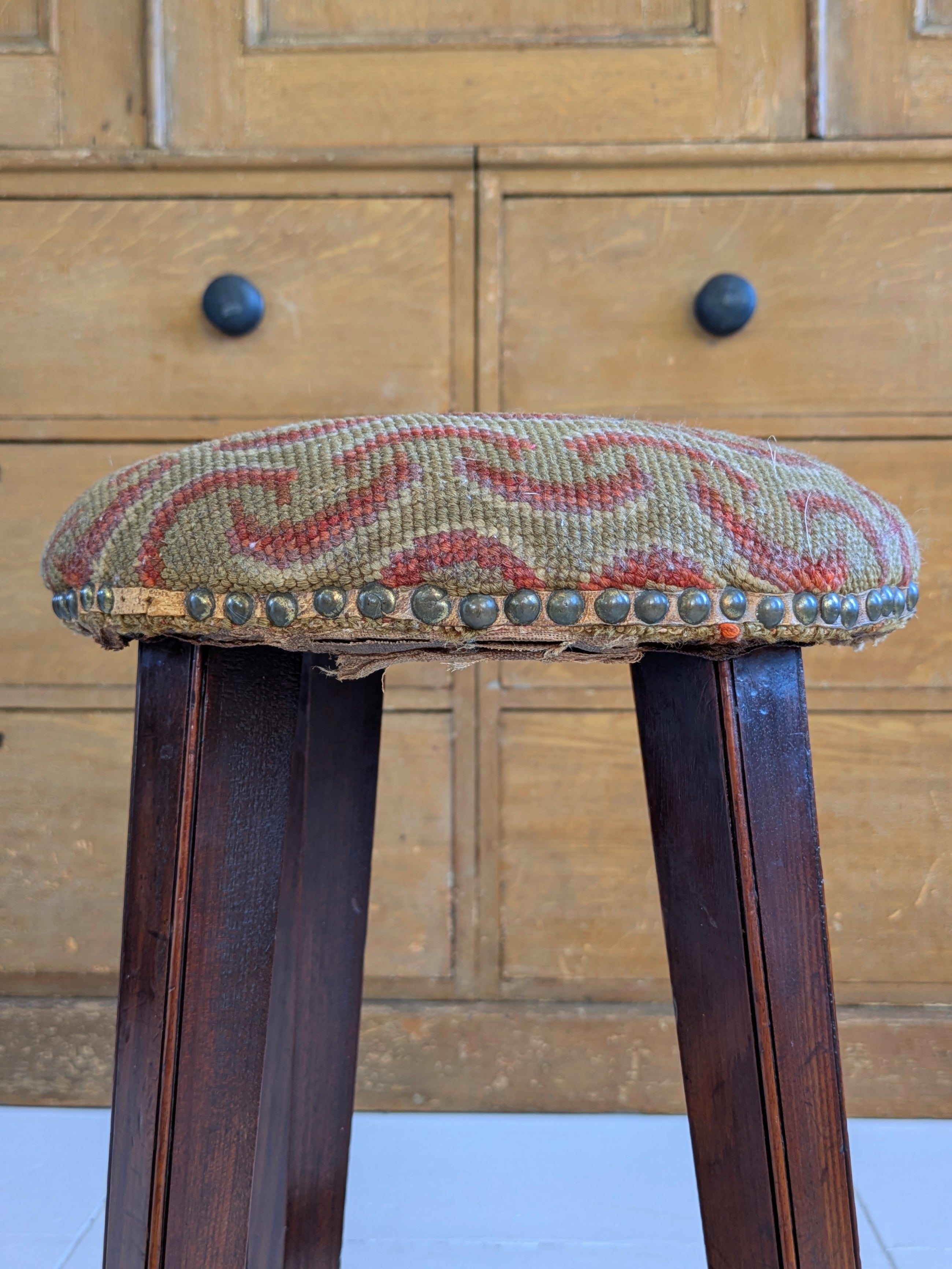 A George III Mahogany Stool