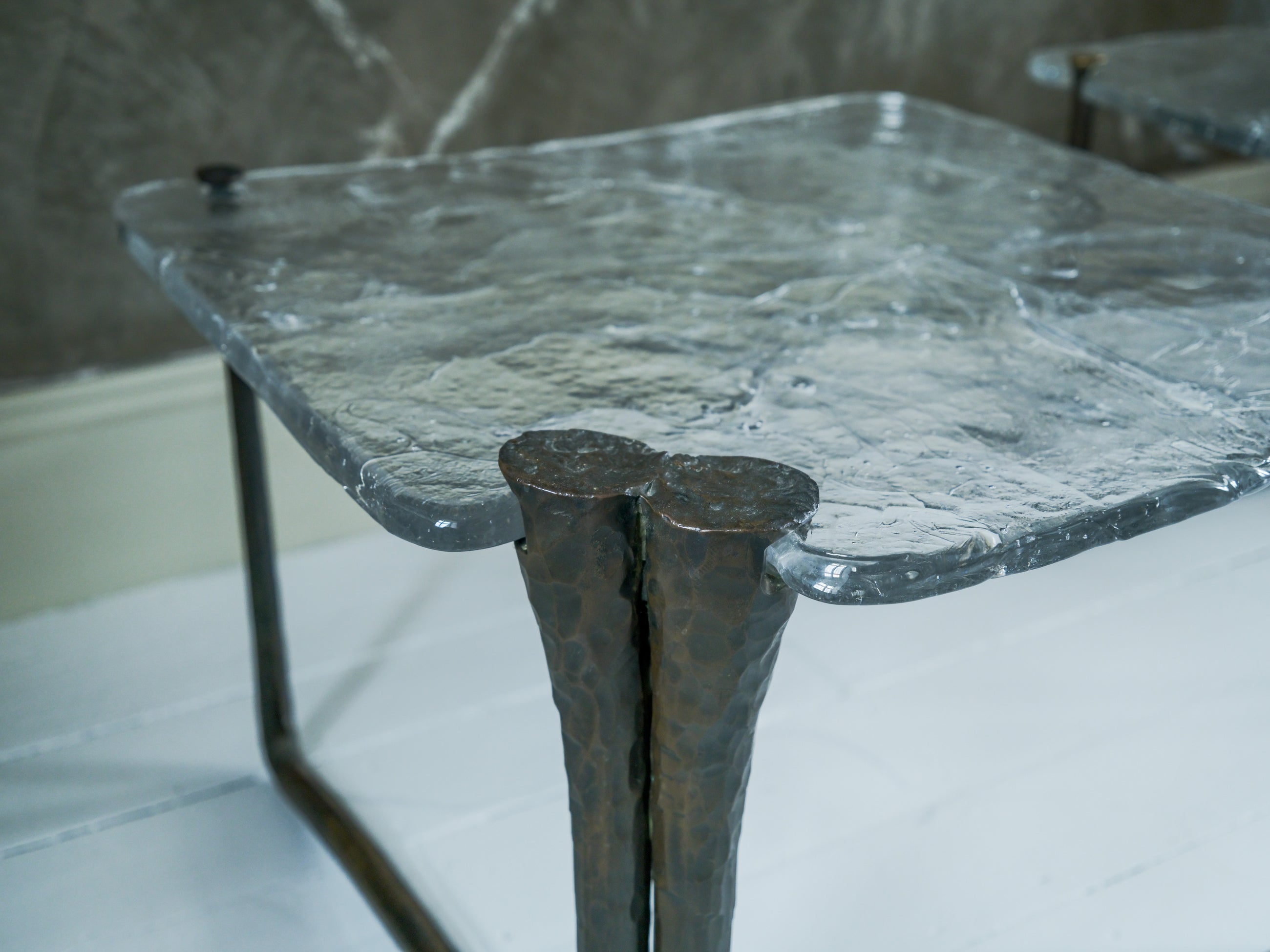 A Pair of Sofa Tables by Lothar Klute