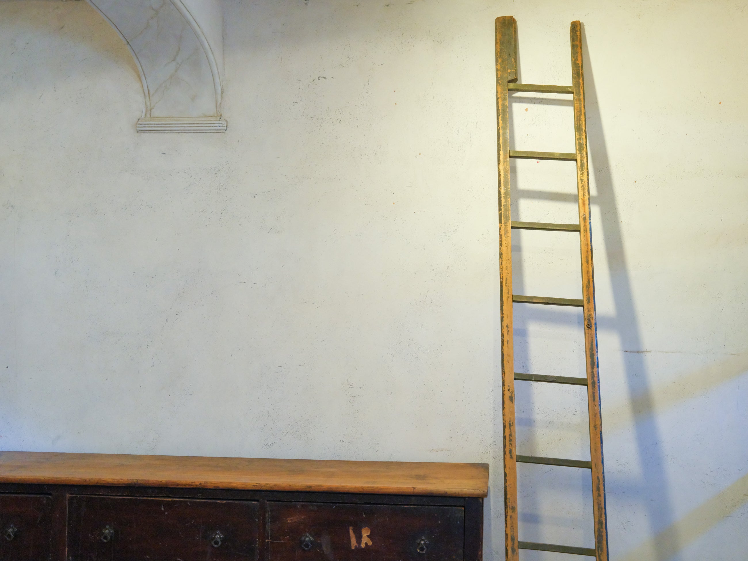 19th Century Folding Library Ladders