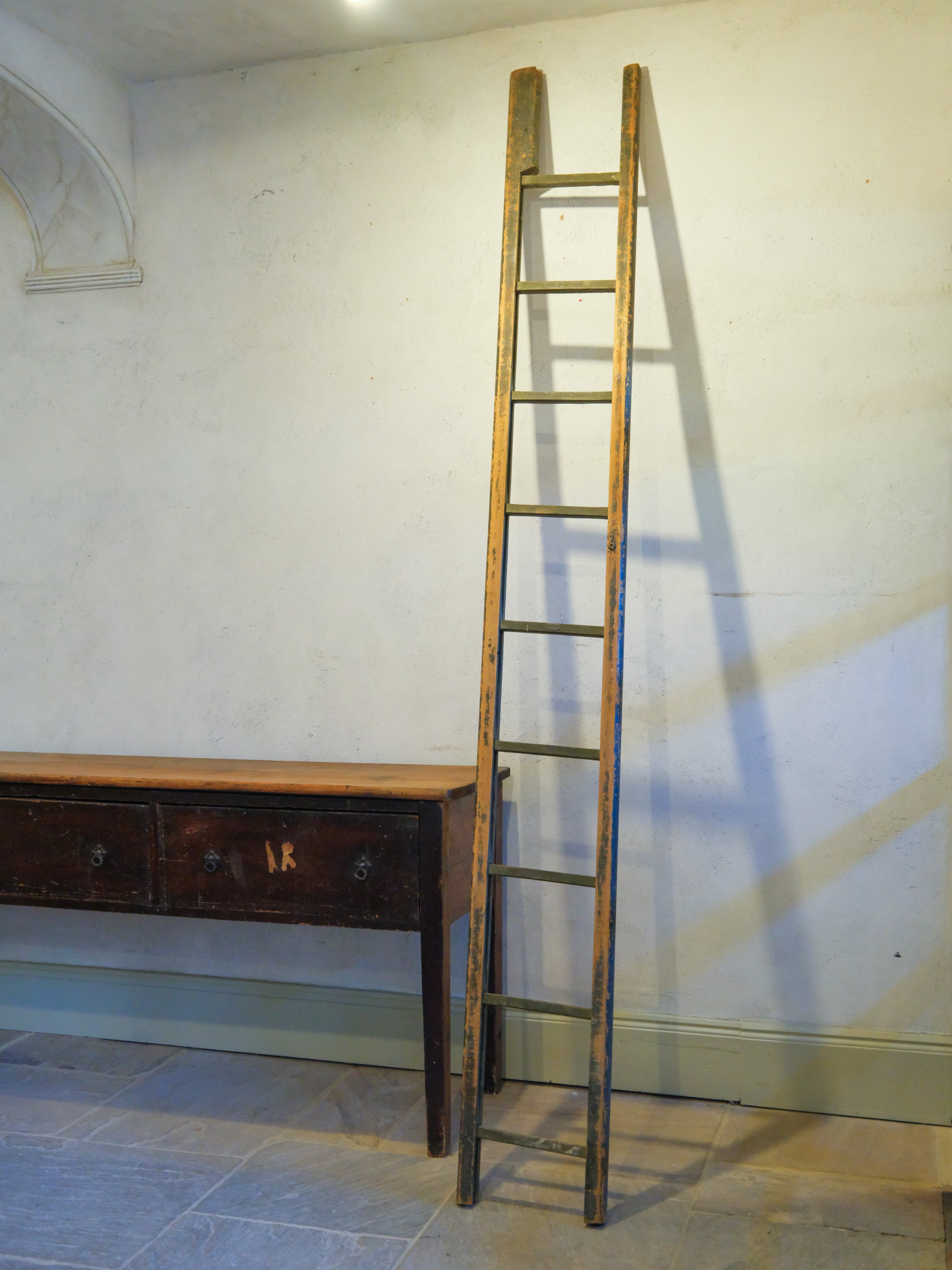 19th Century Folding Library Ladders