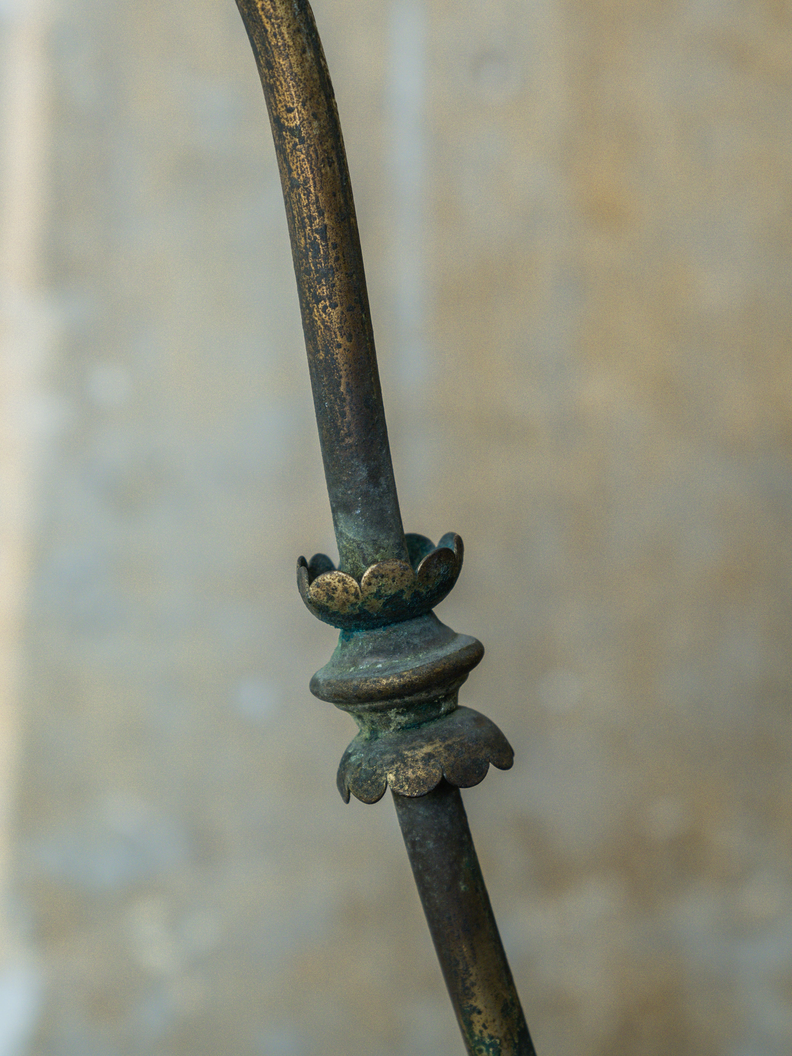 A Mid 19th Century Brass Hall Lantern
