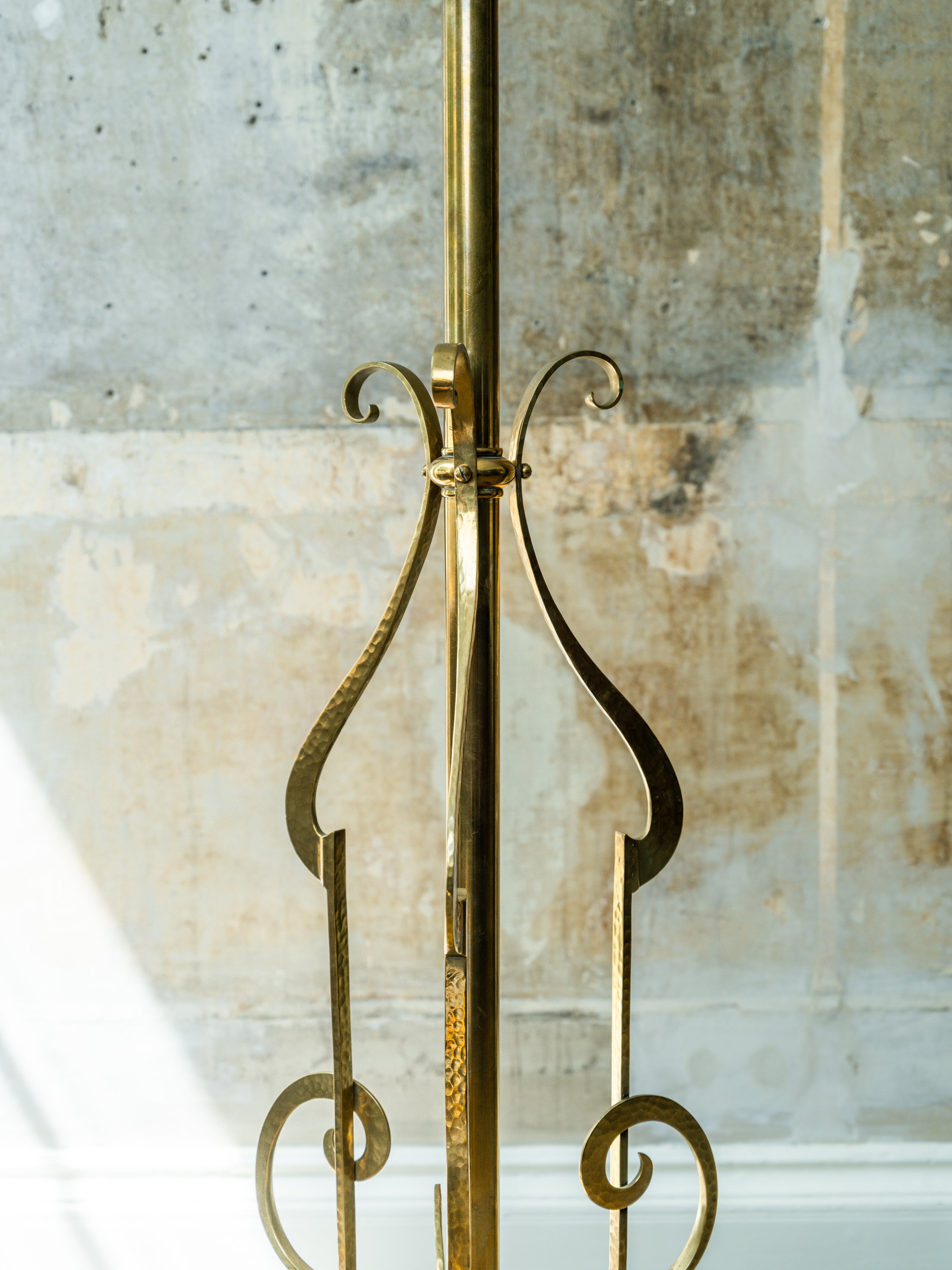 An Art Nouveau Standard Lamp