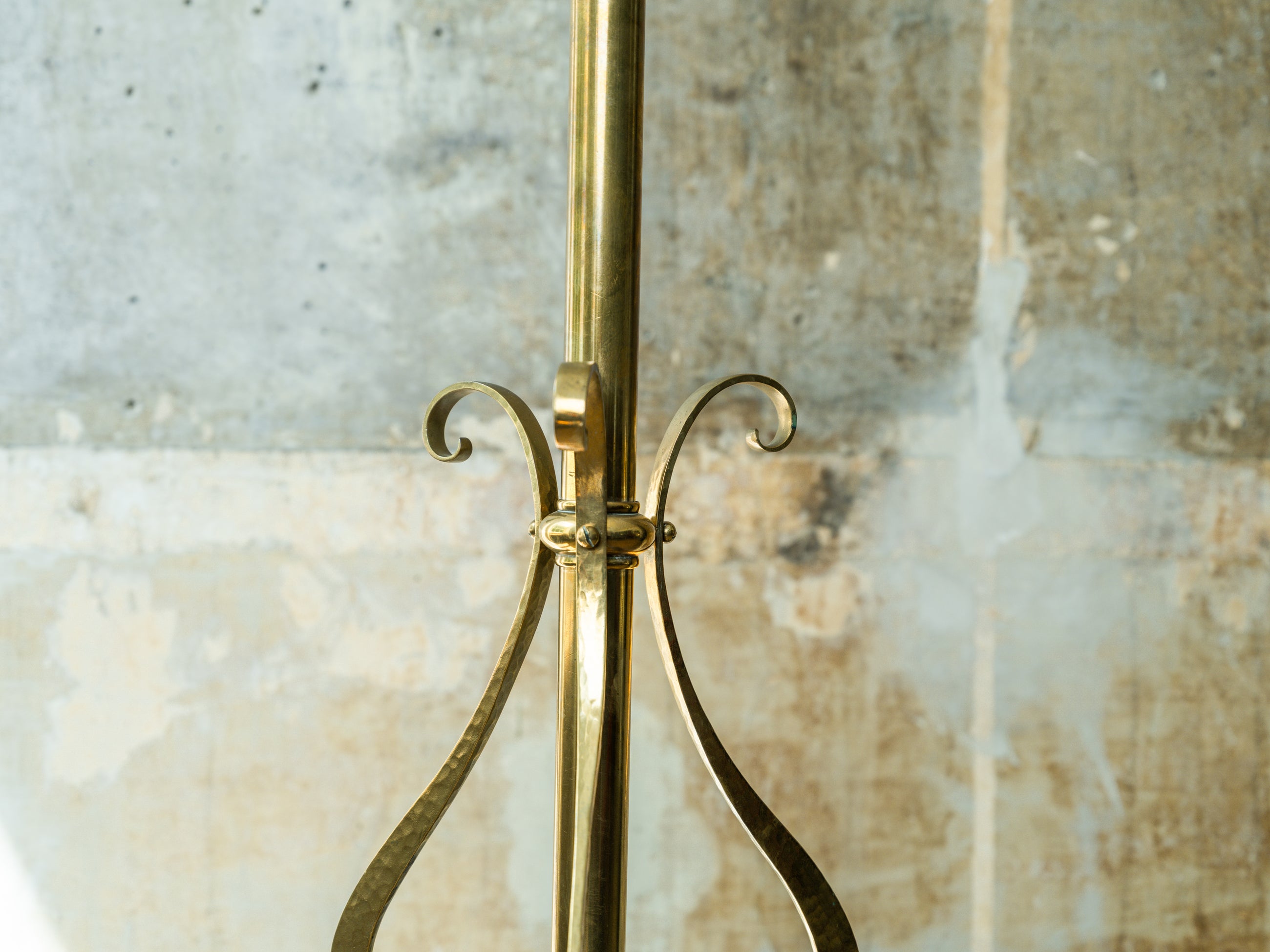 An Art Nouveau Standard Lamp