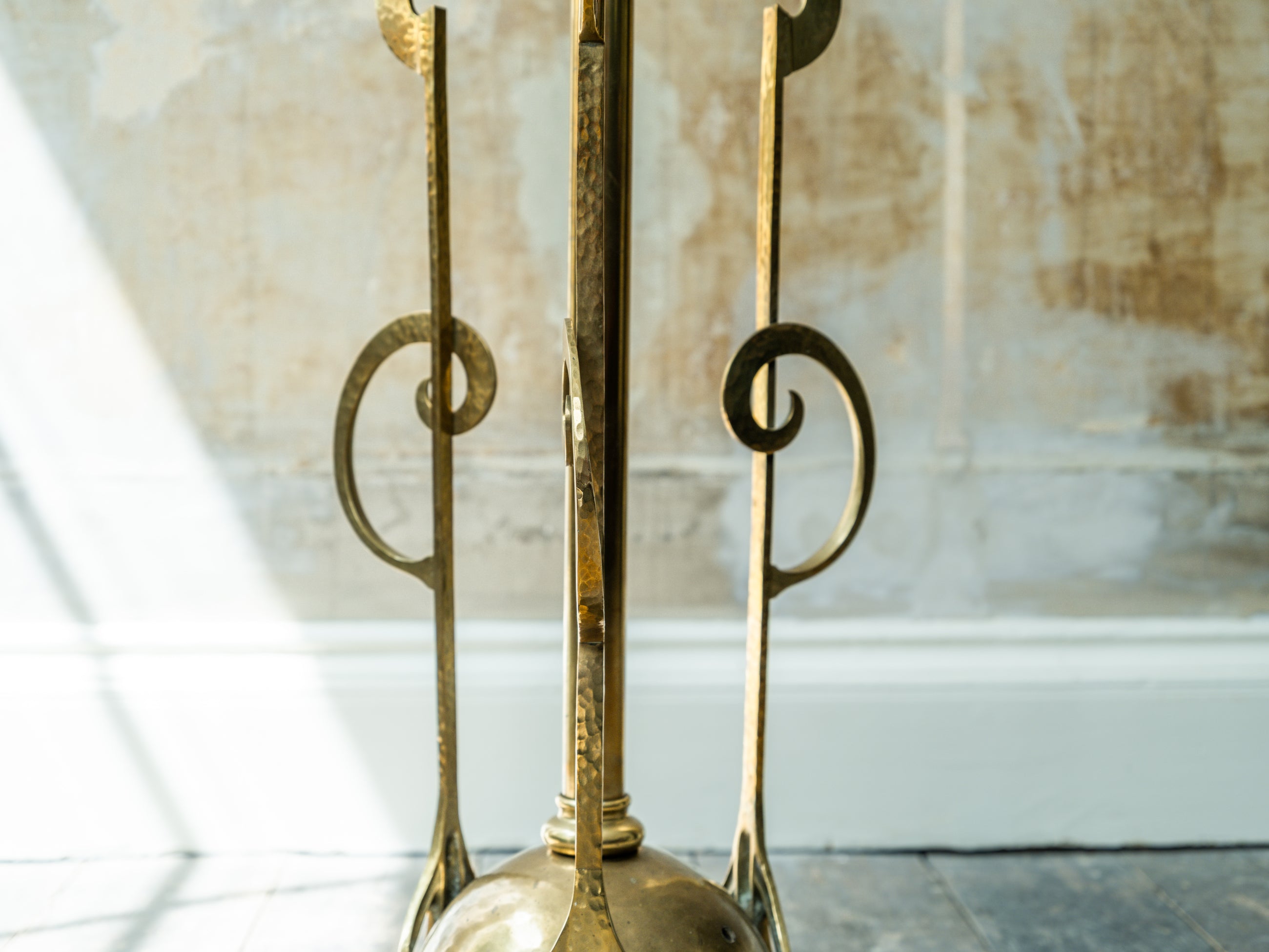 An Art Nouveau Standard Lamp