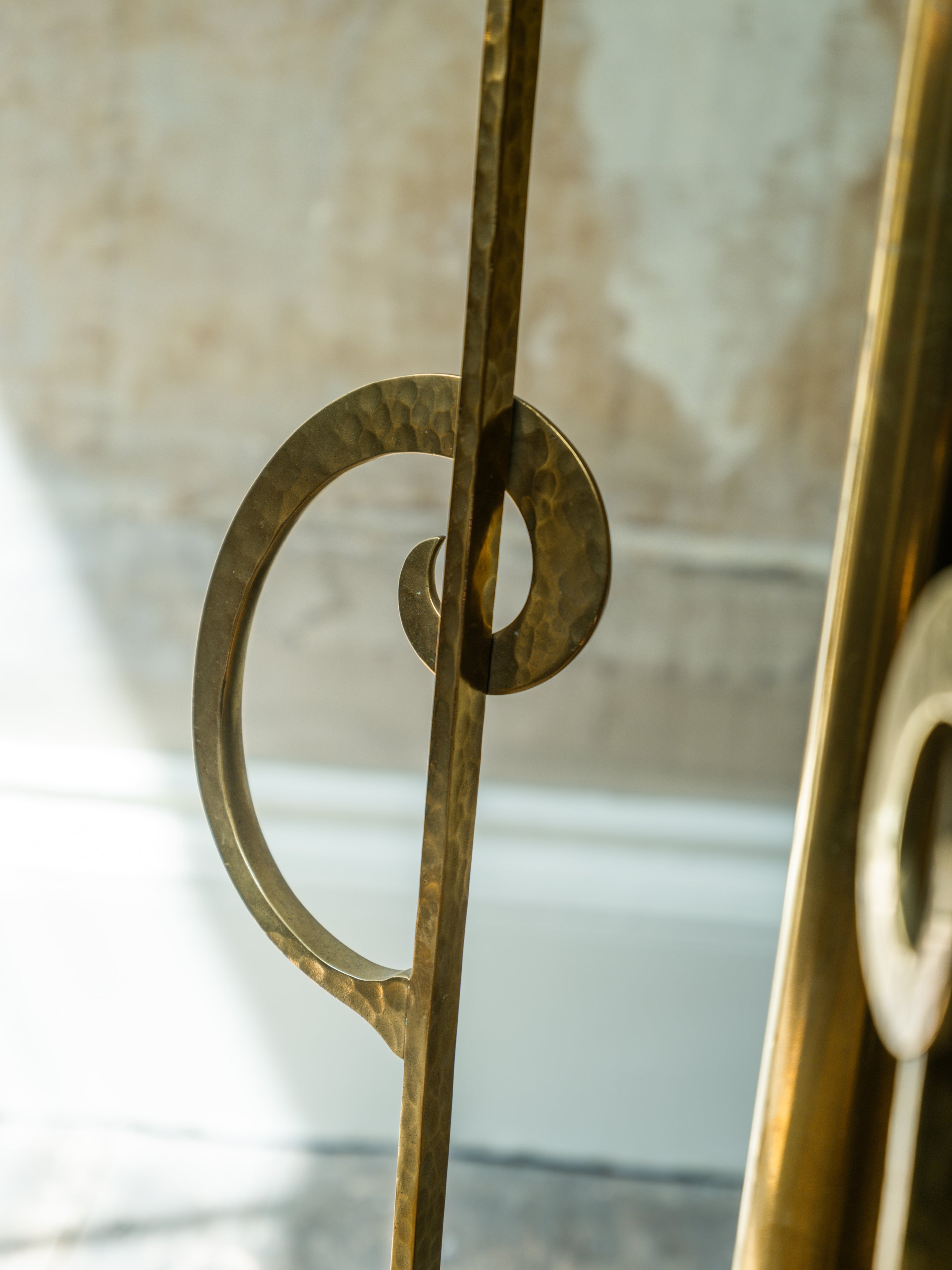 An Art Nouveau Standard Lamp