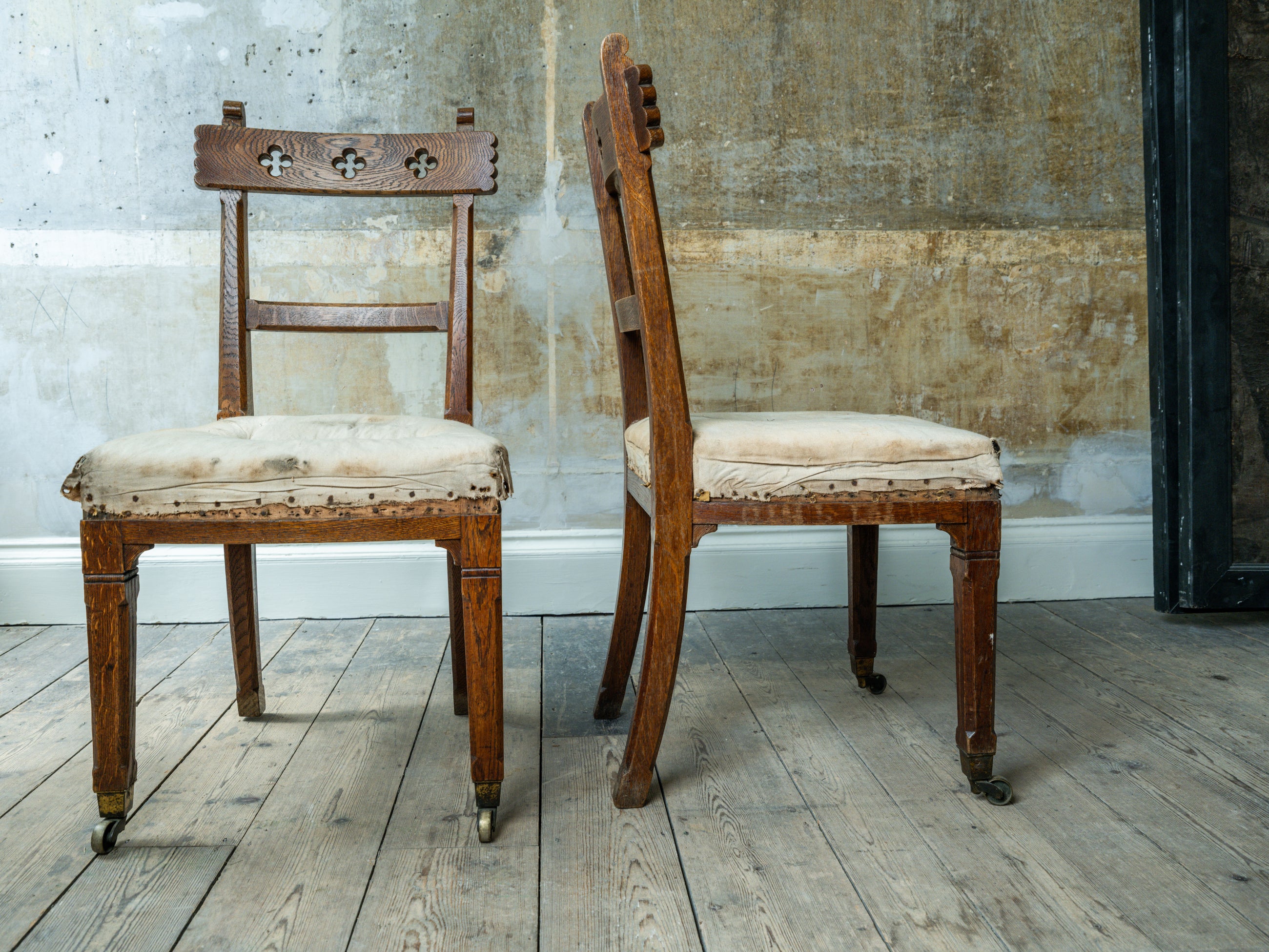 A Pair of 19th Century Holland & Sons Side Chairs