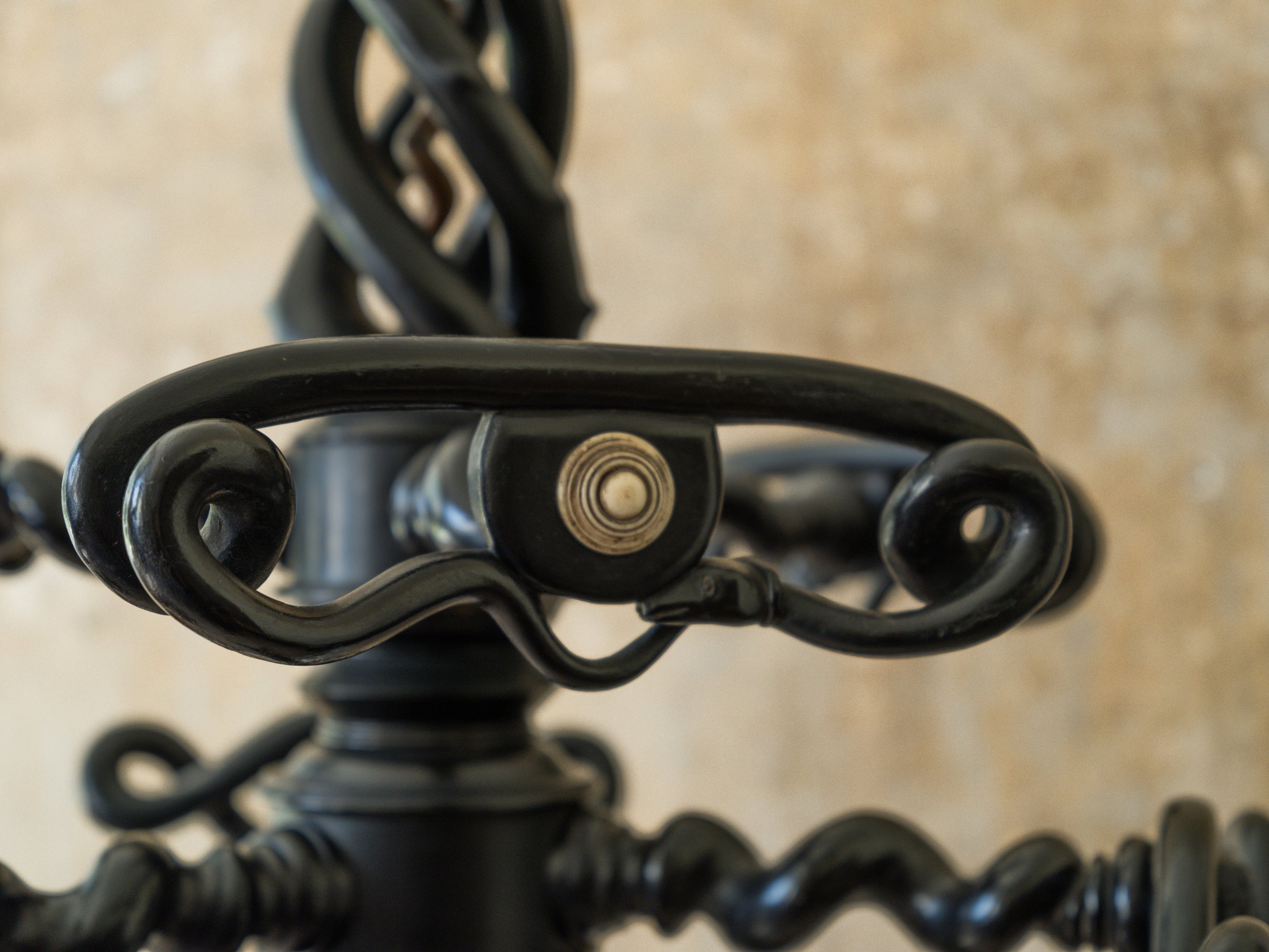 A 19th Century Ebonised Hat & Coat Stand